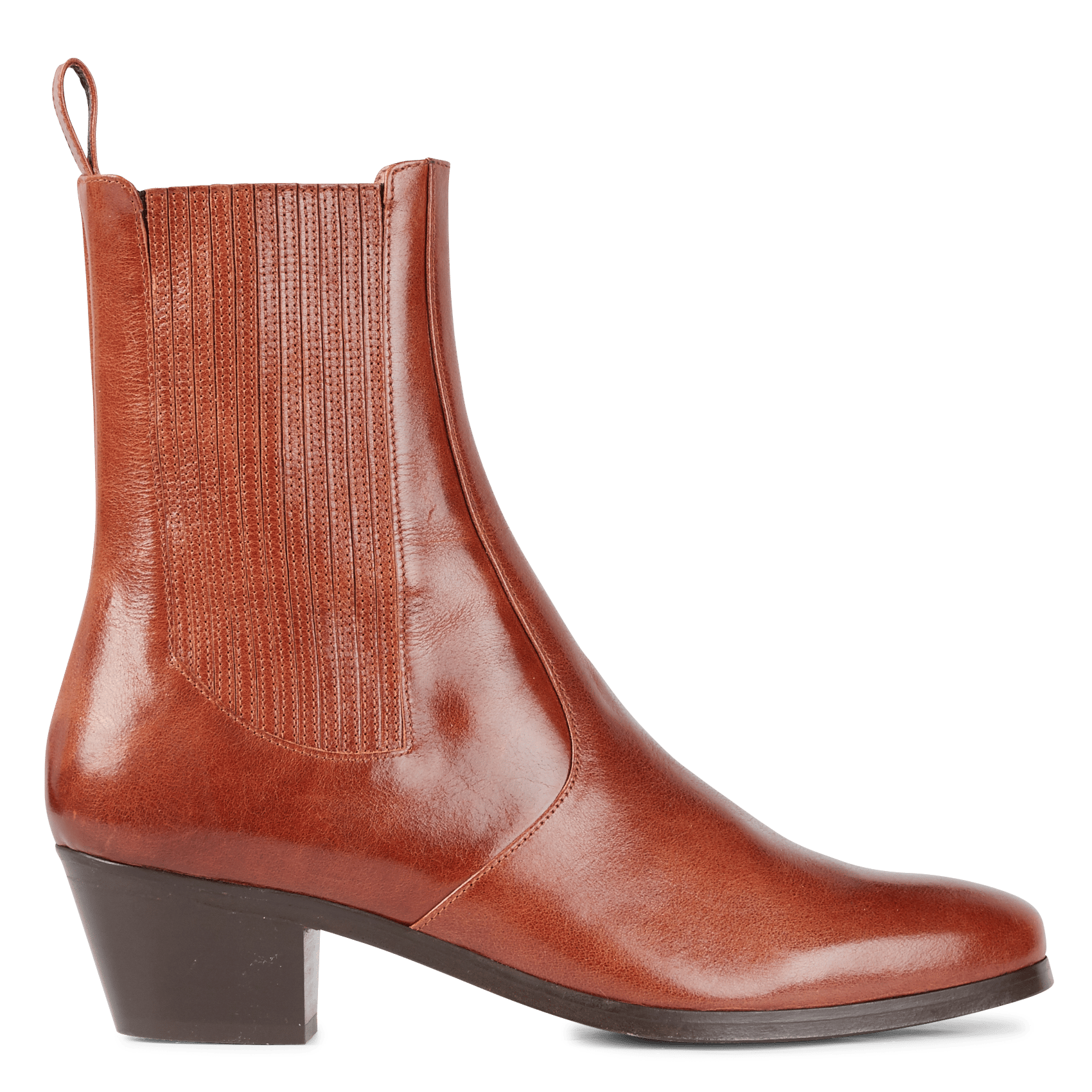 stivaletti marroni bassi