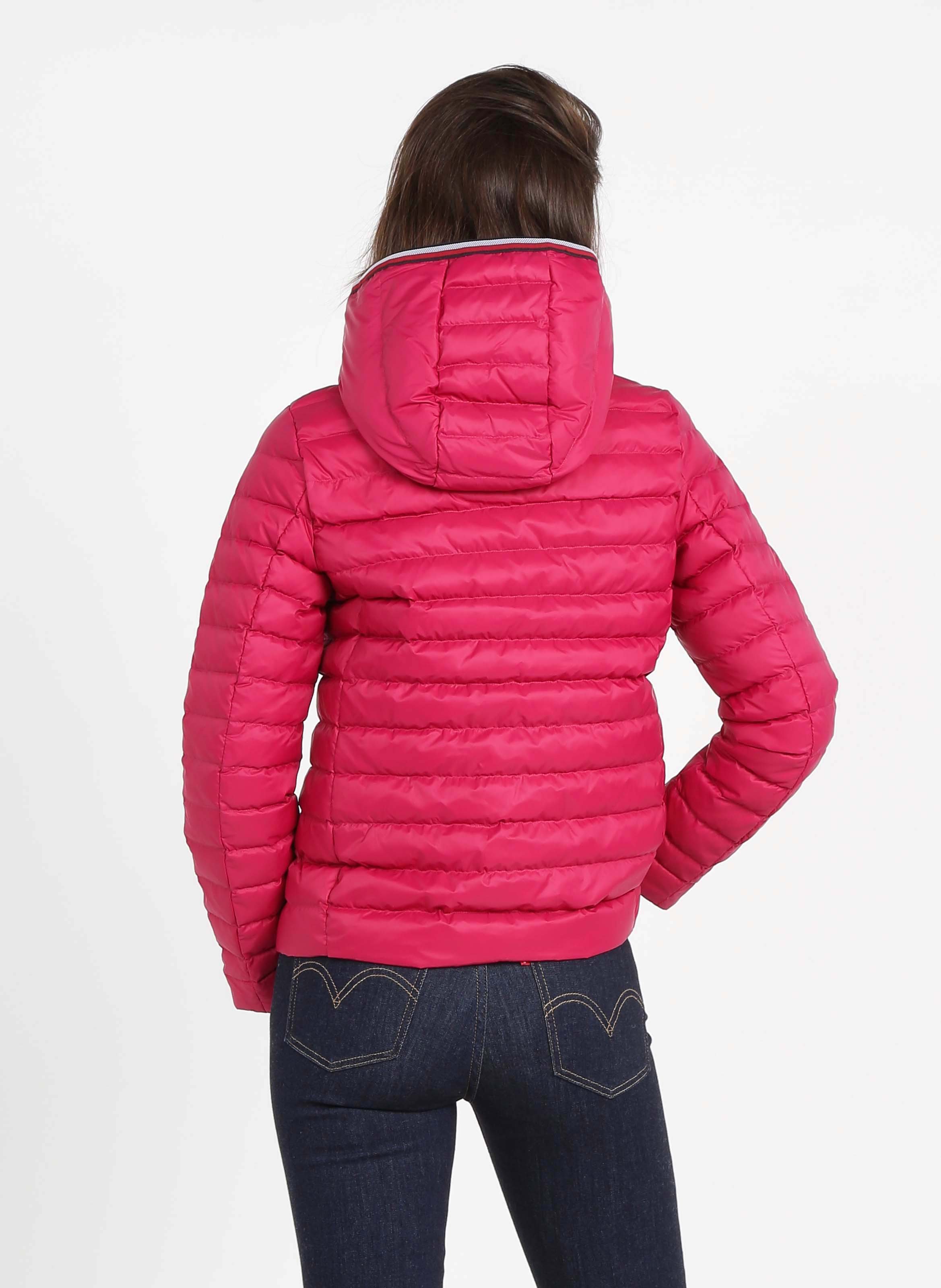 Piumino Con Cappuccio Crimson Ruby Tommy Hilfiger - Donna | Place des  Tendances