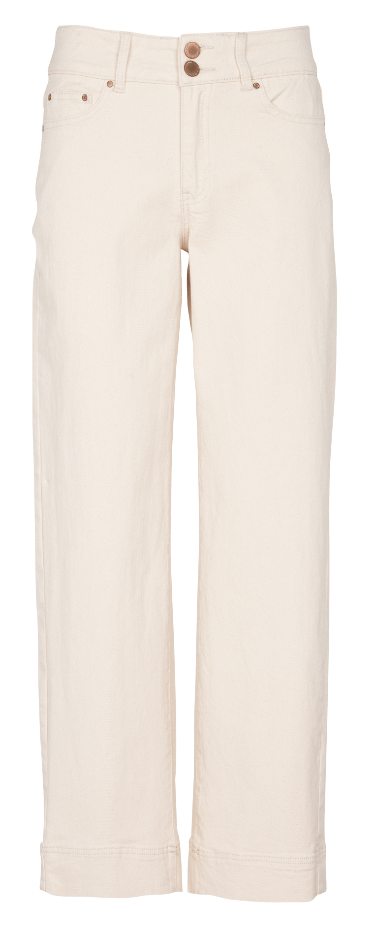 Jeans Larghi In Cotone Natural Melange Vila - Donna | Place des Tendances