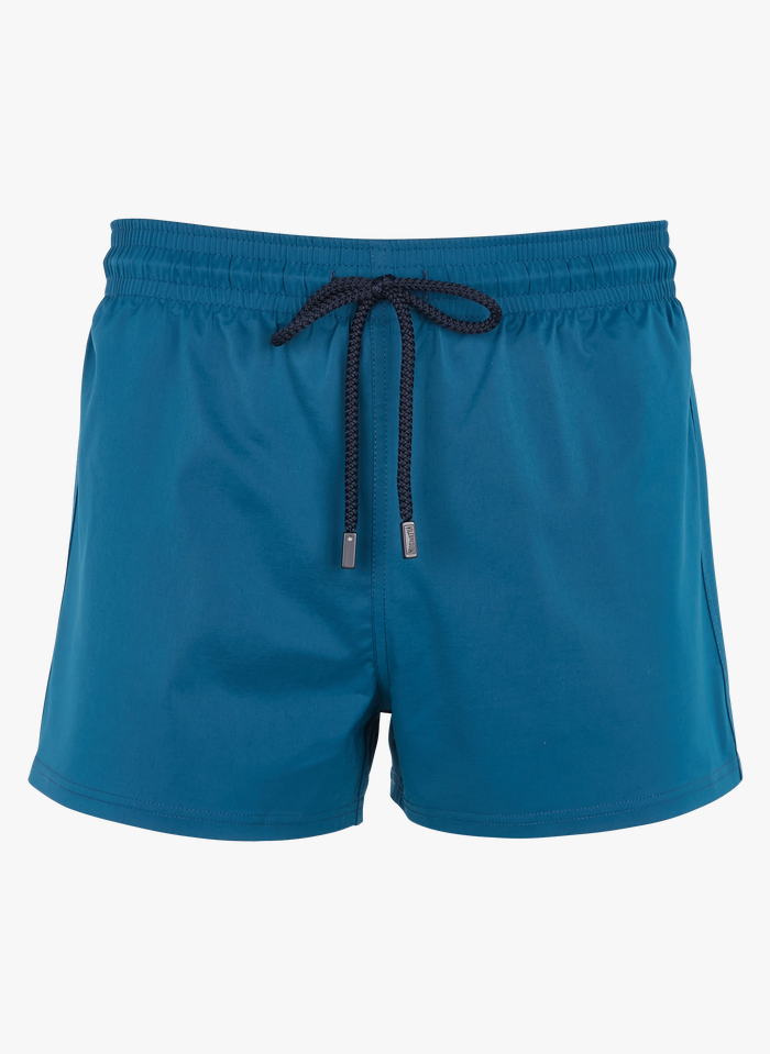 VILEBREQUIN Shorts mare corti aderenti stretch Blu