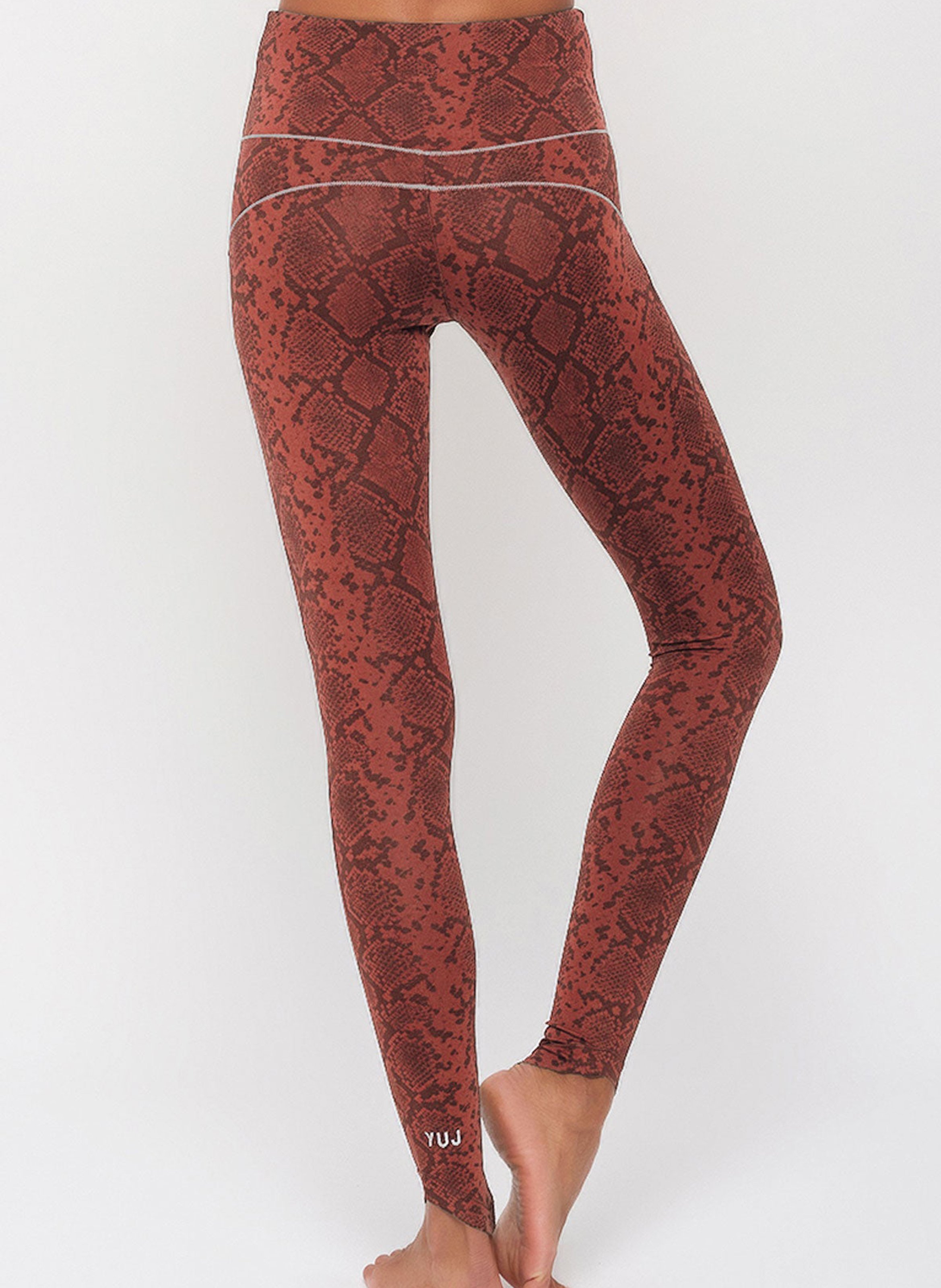 Leggings Stampati Rouge-silver Yuj Yoga Paris - Donna | Place des Tendances