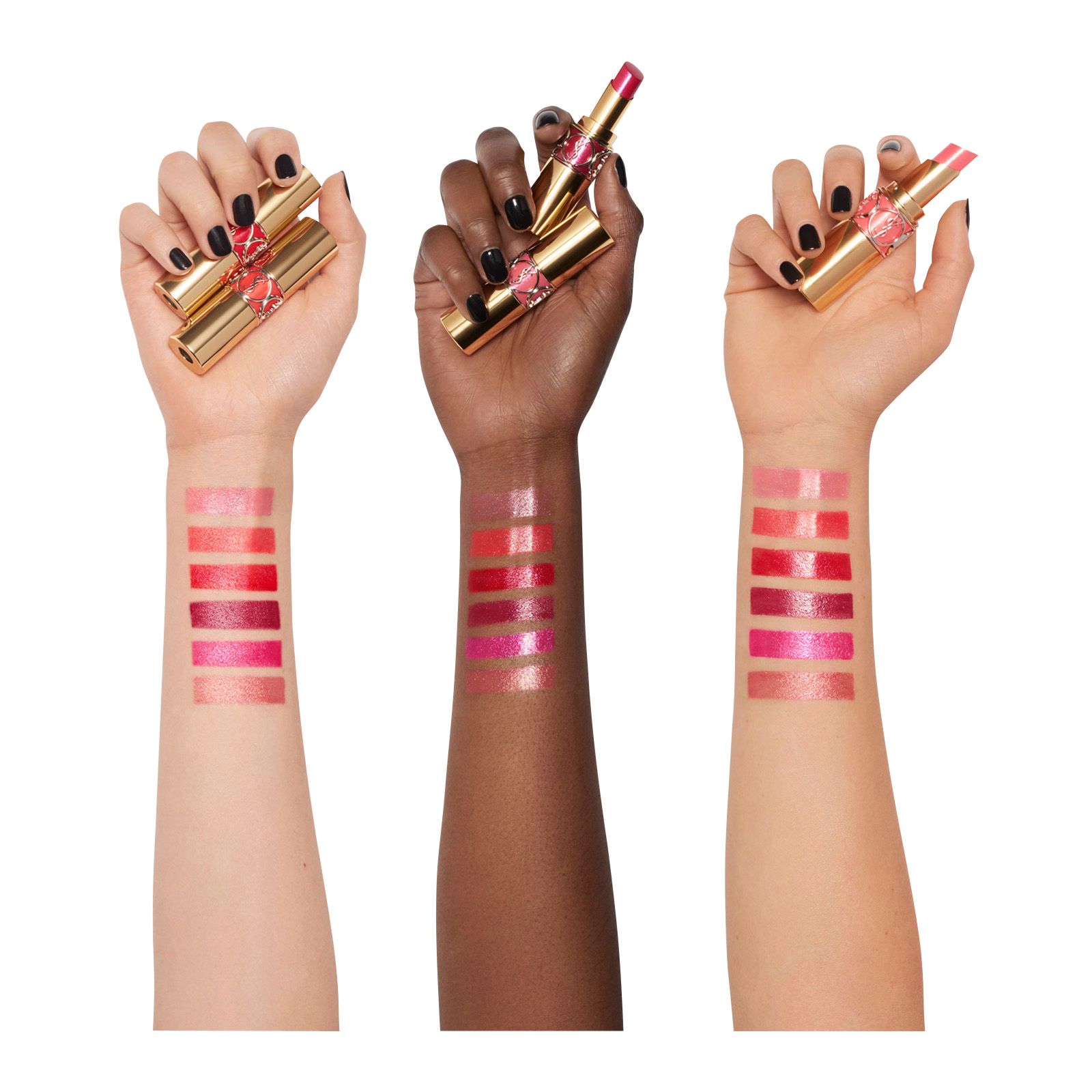 yves saint laurent rouge volupte shine spring trio