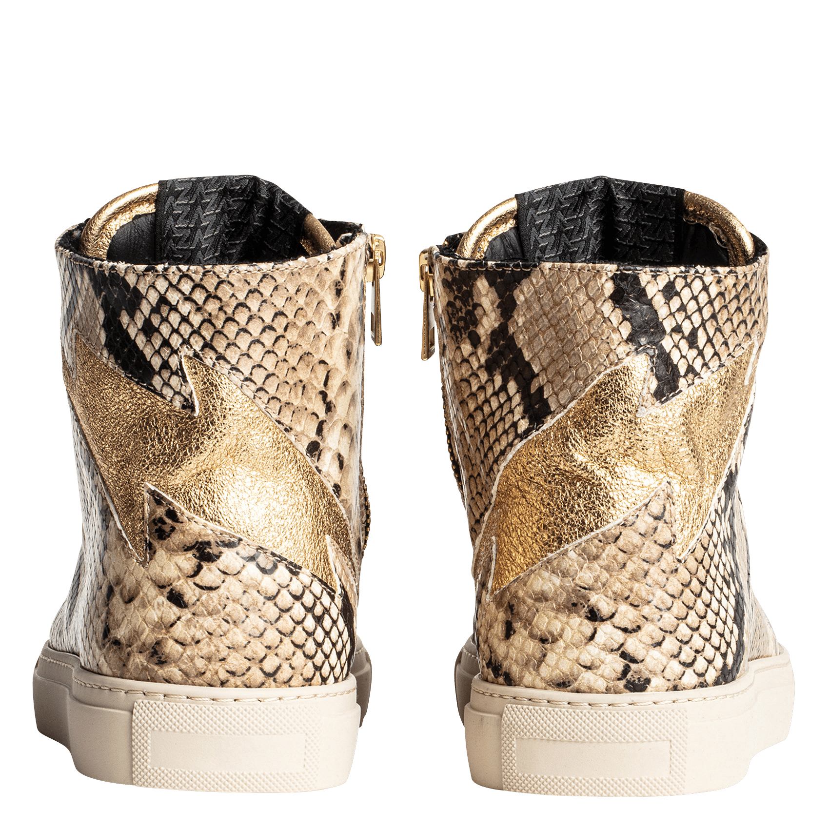 sneakers alte pitonate