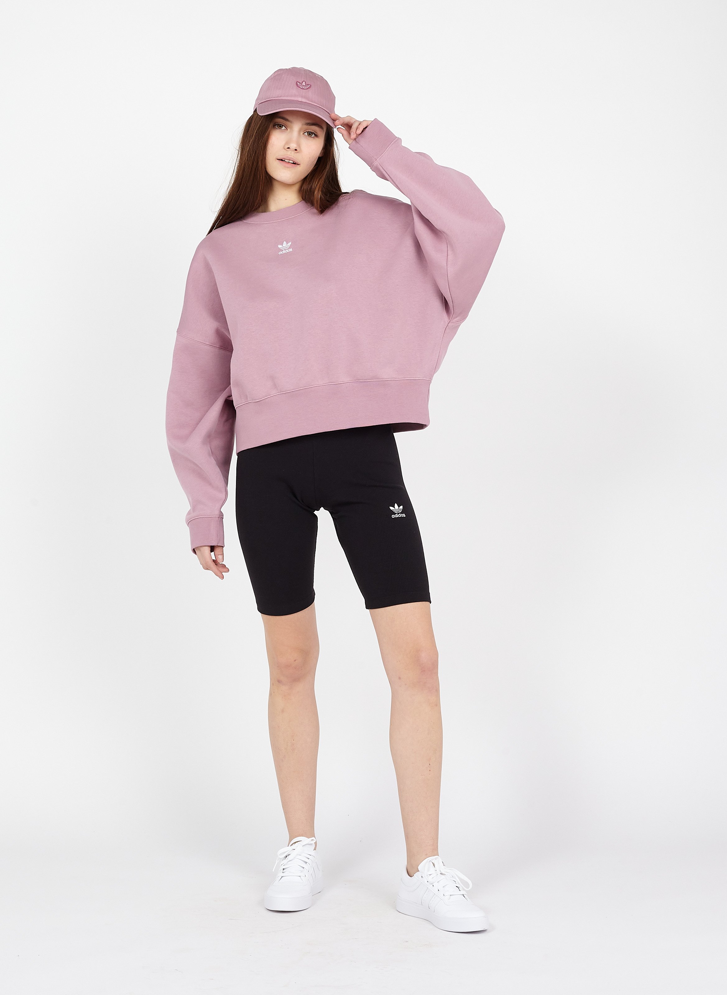Sale Katoenen Short Black Adidas - Dames | Place des Tendances