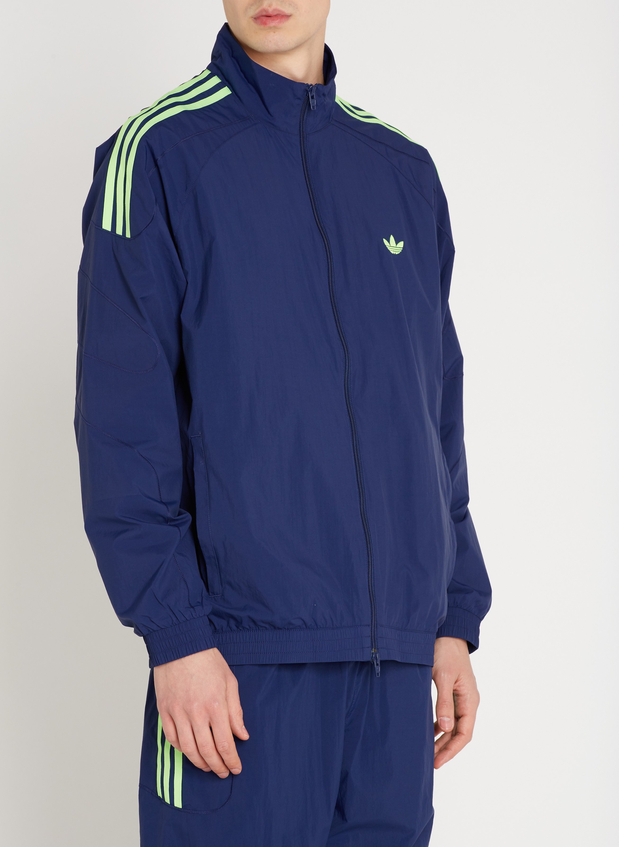 Adidas Originals Superstar Poly Track Top Heren Blauw Heren -  Jassenshoponline.nl