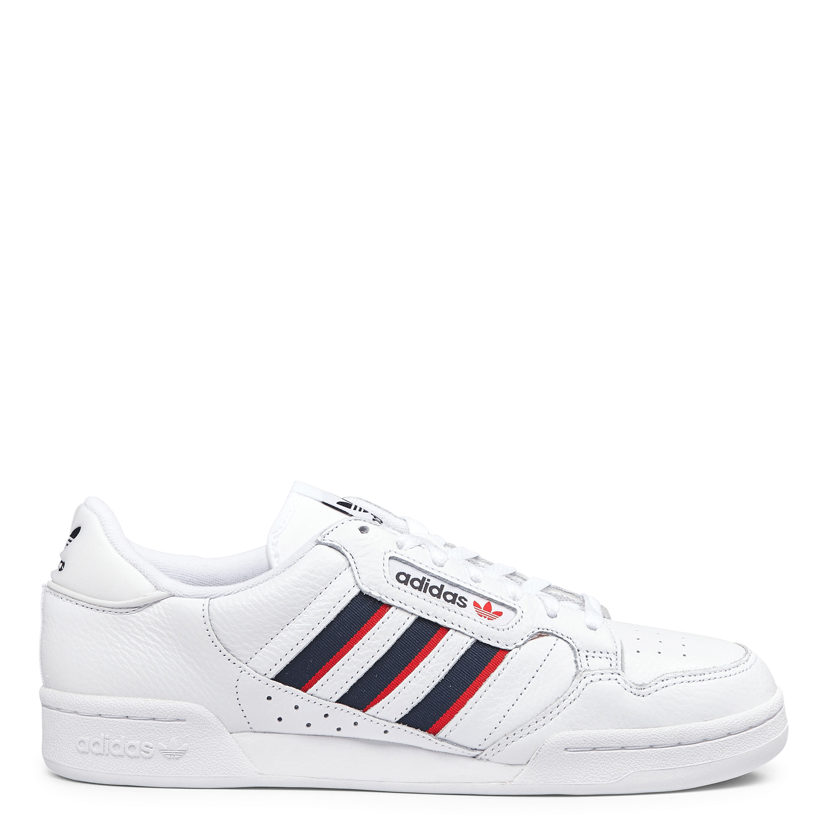 Sale Sneakers - Adidas Continental 80 Stripes Ftwwht/conavy/vivred Adidas -  Heren | Place des Tendances