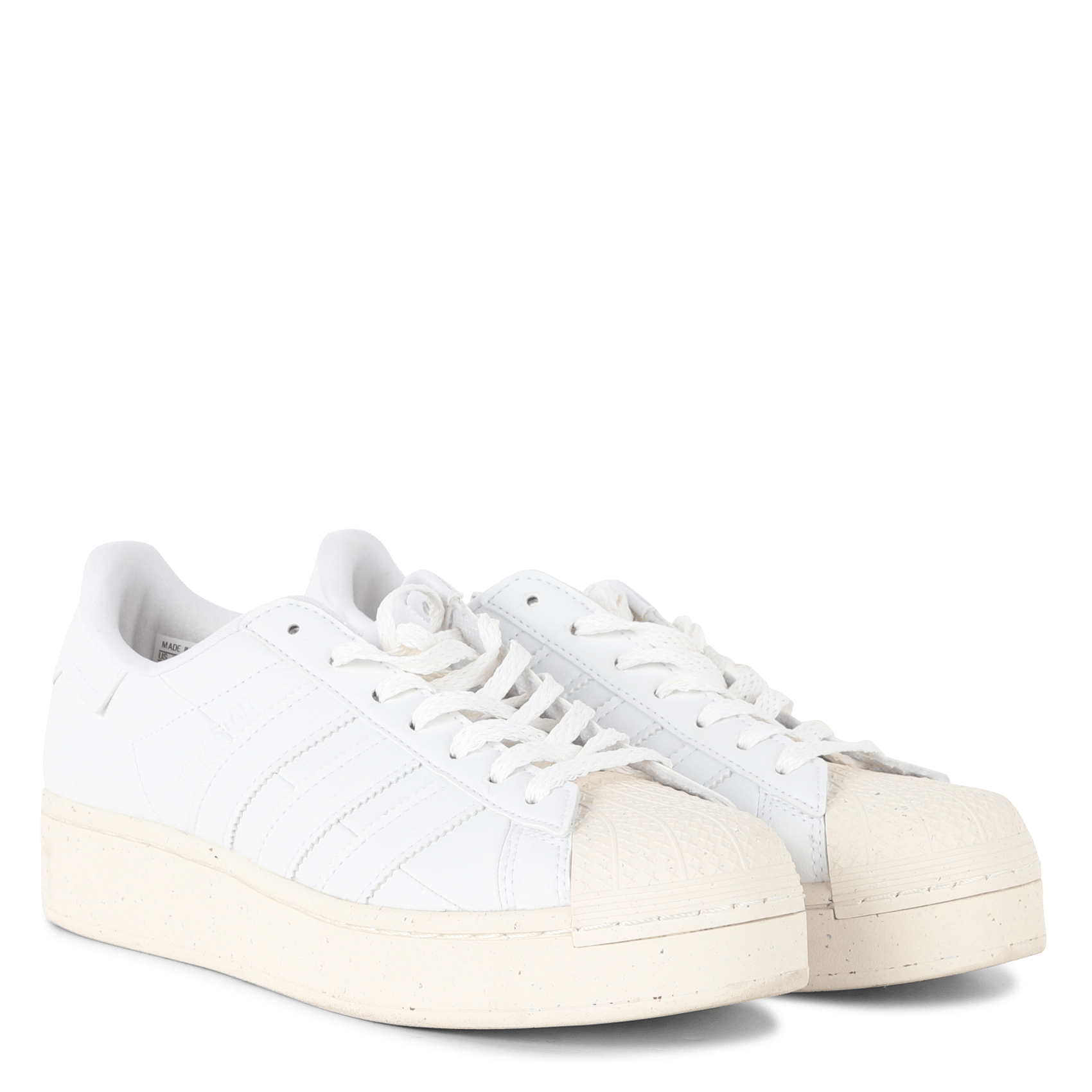 Sneakers - Adidas Superstar Bold Vegan Ftwwht/ftwwht/owhite Adidas - Dames  | Place des Tendances