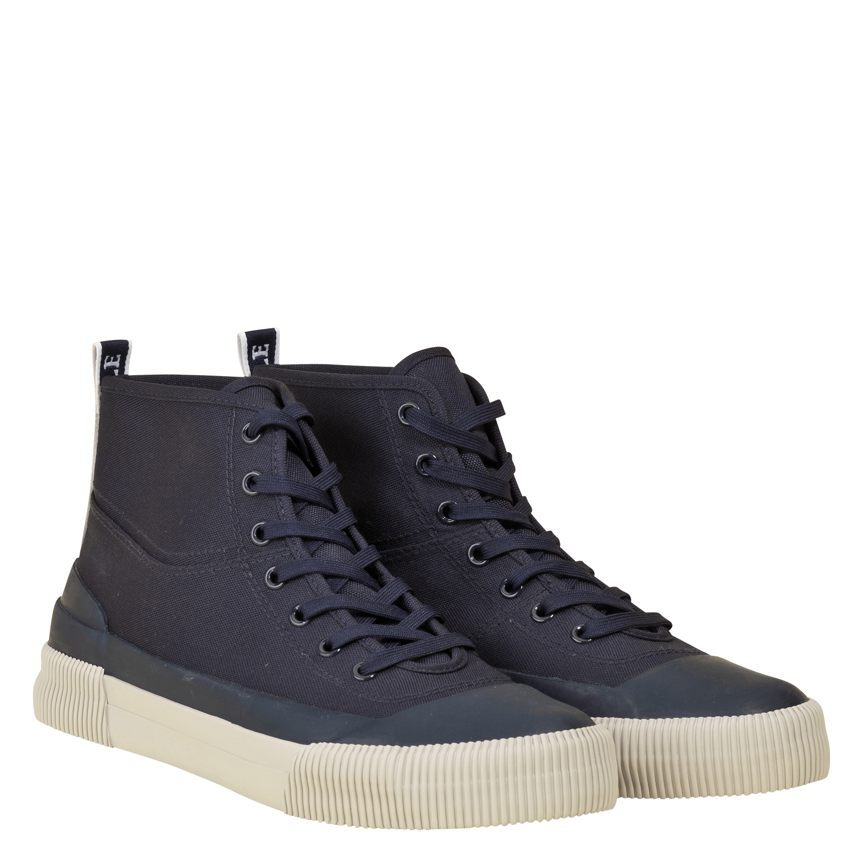 Hoge, Stoffen Sneakers Marine Aigle - Heren | Place des Tendances