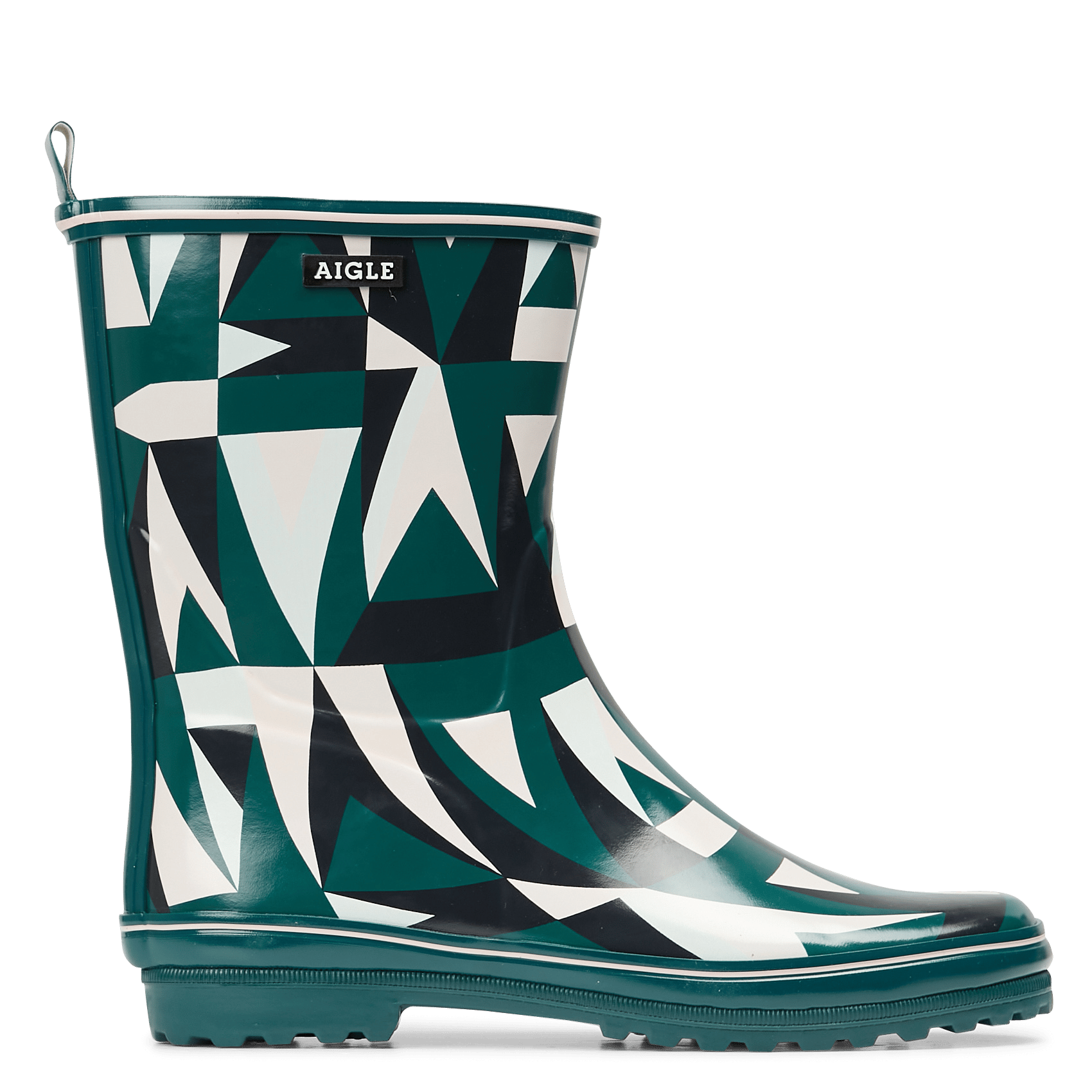 Regenlaarzen Met Print Bosquet Pr Aigle - Dames | Place des Tendances