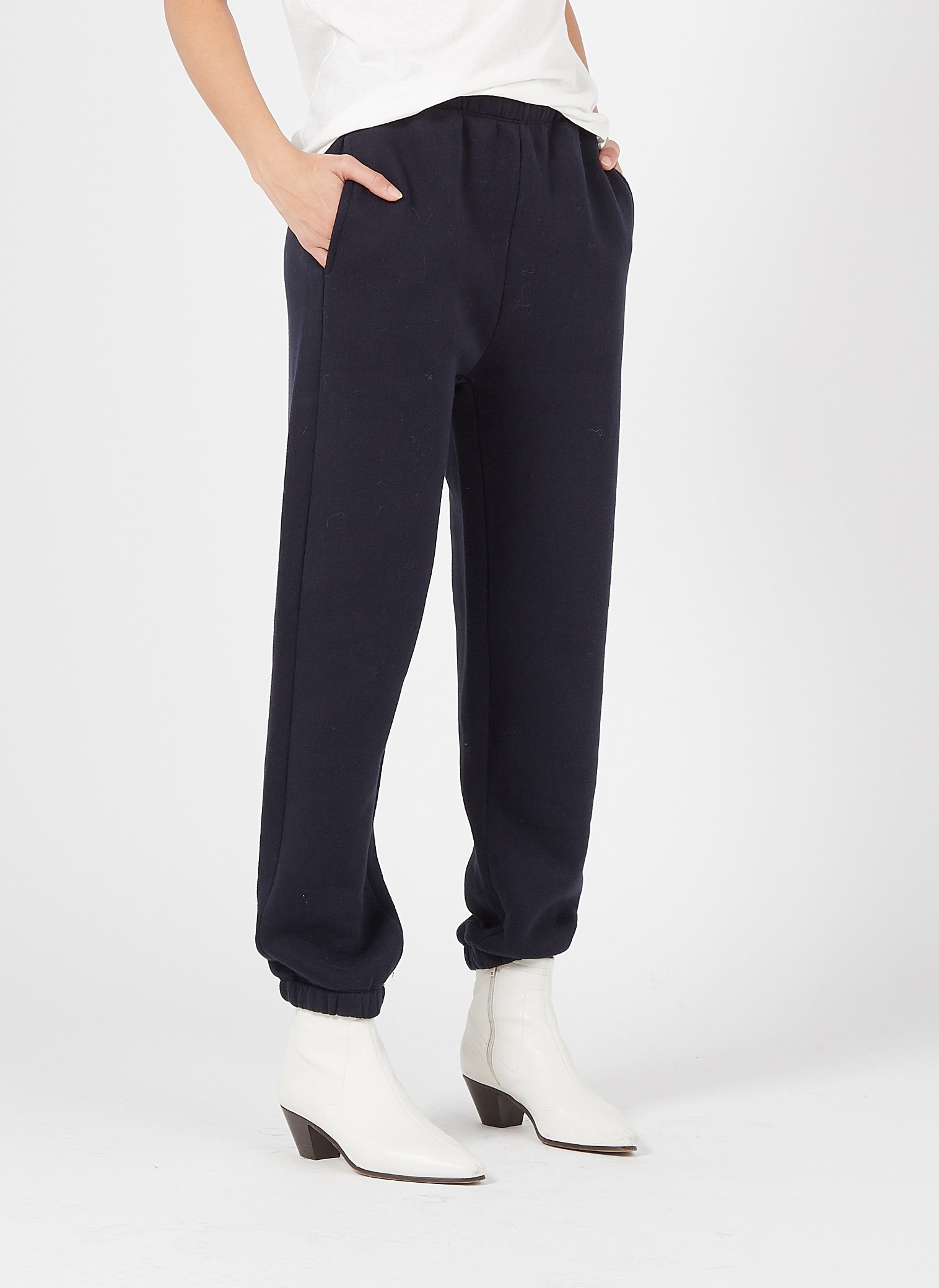 Joggingbroek - Katoenblend Navy American Vintage - Dames | Place des  Tendances