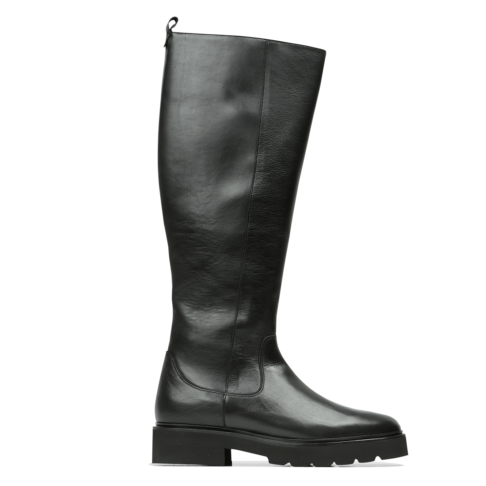 Sale Leren Laarzen Cuir Noir Anaki - Dames | Place des Tendances