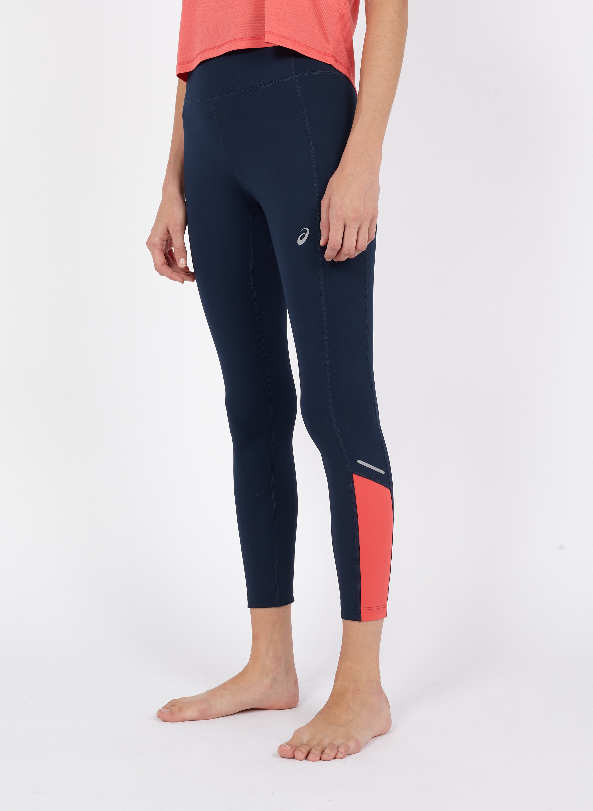 Sale 7/8-legging Met Hoge Taille French Blue/pink Grapefruit Asics - Dames  | Place des Tendances