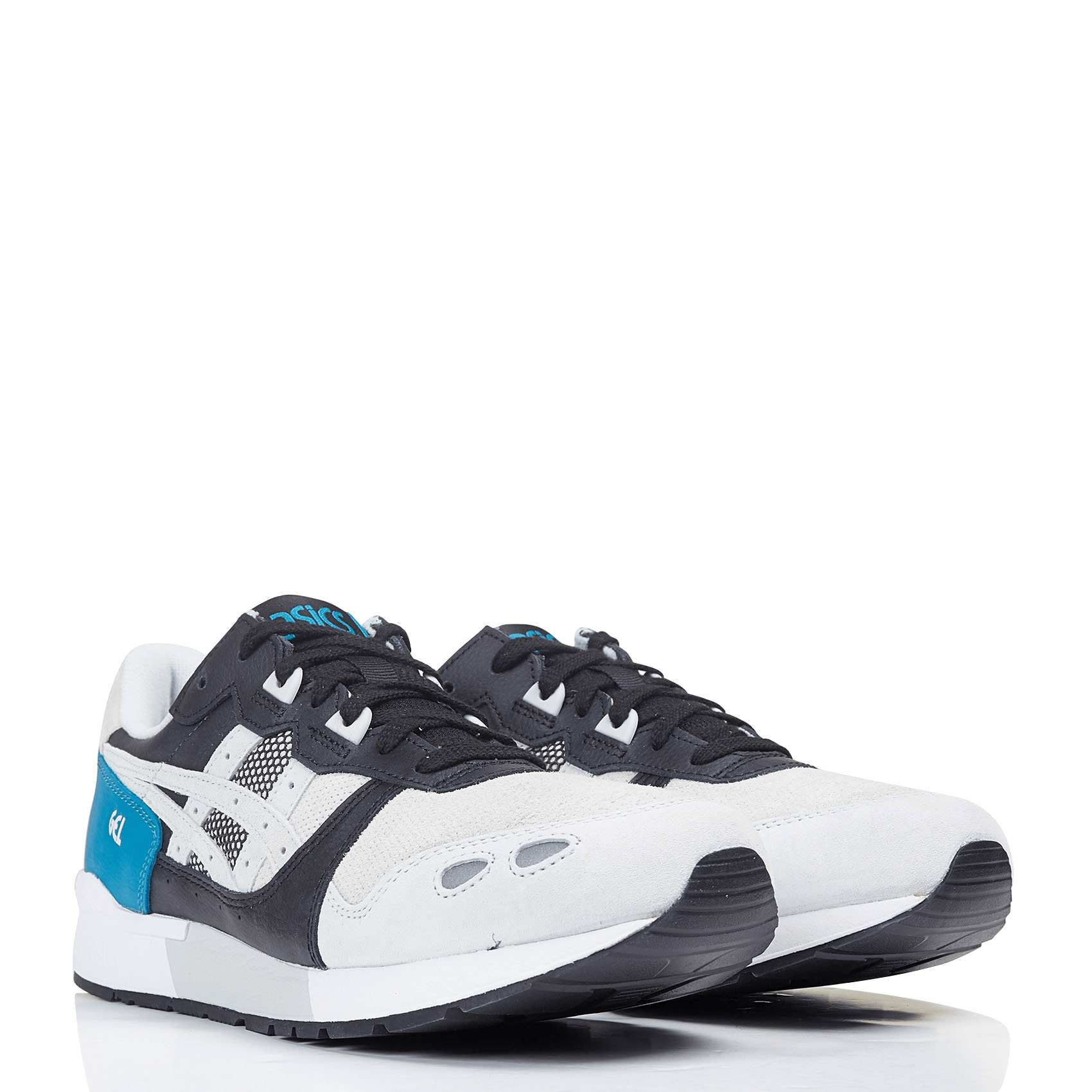 Sale Asics Gel-lyte - Leren Sneakers Teal Blue/glacier Grey Asics - Heren |  Place des Tendances