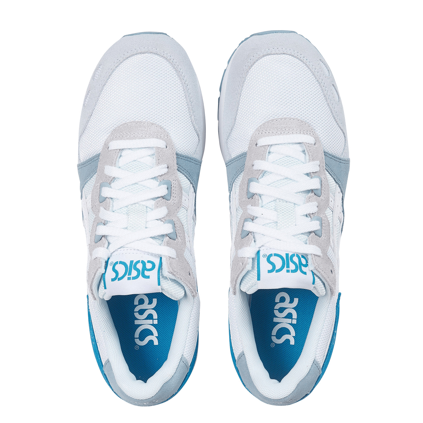 Sneakers Van Mesh En Suède - Asics Tiger Gel-lyte Arctic Blue/white Asics -  Dames | Place des Tendances
