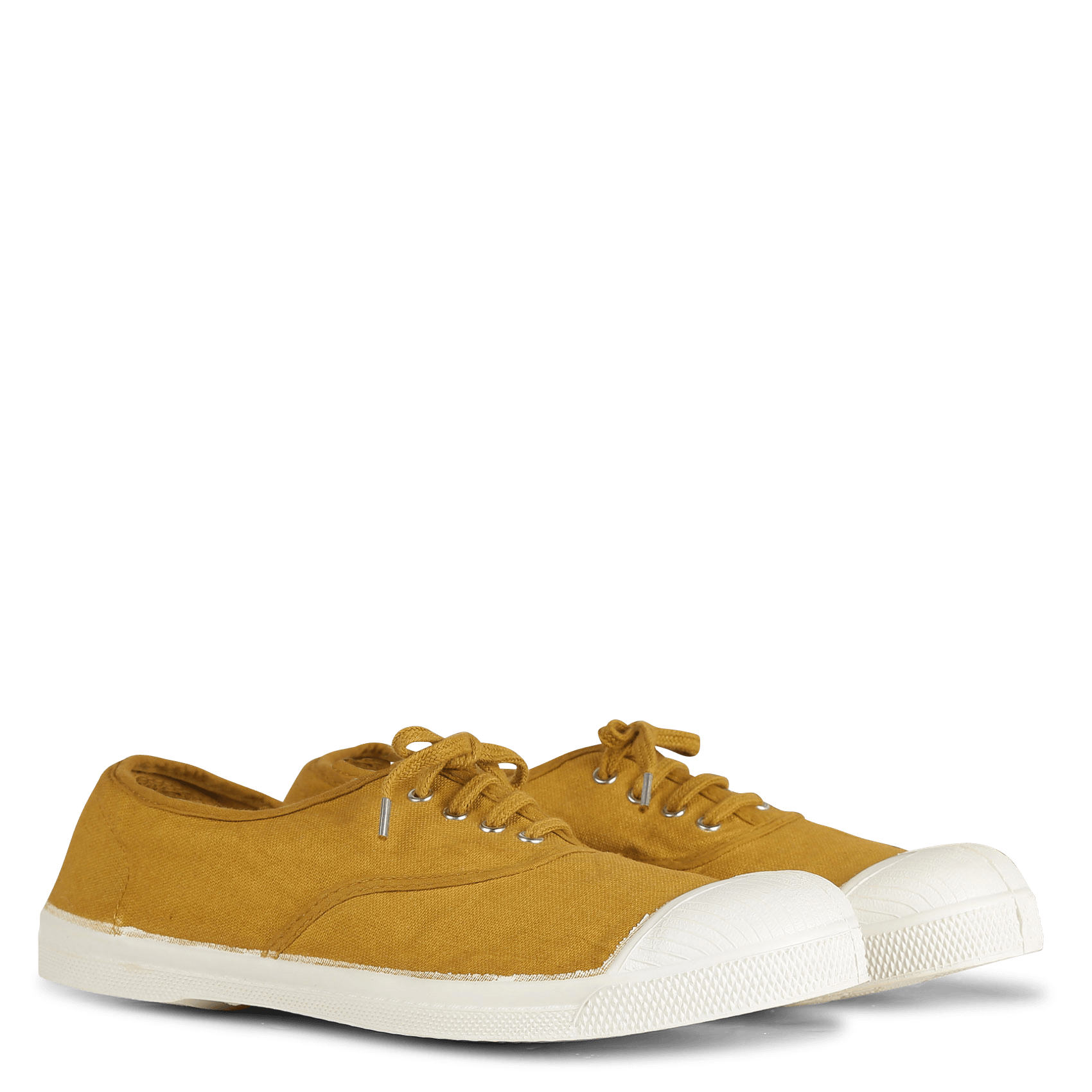 Katoenen Gympen Met Vetersluiting Curry Bensimon - Dames | Place des  Tendances