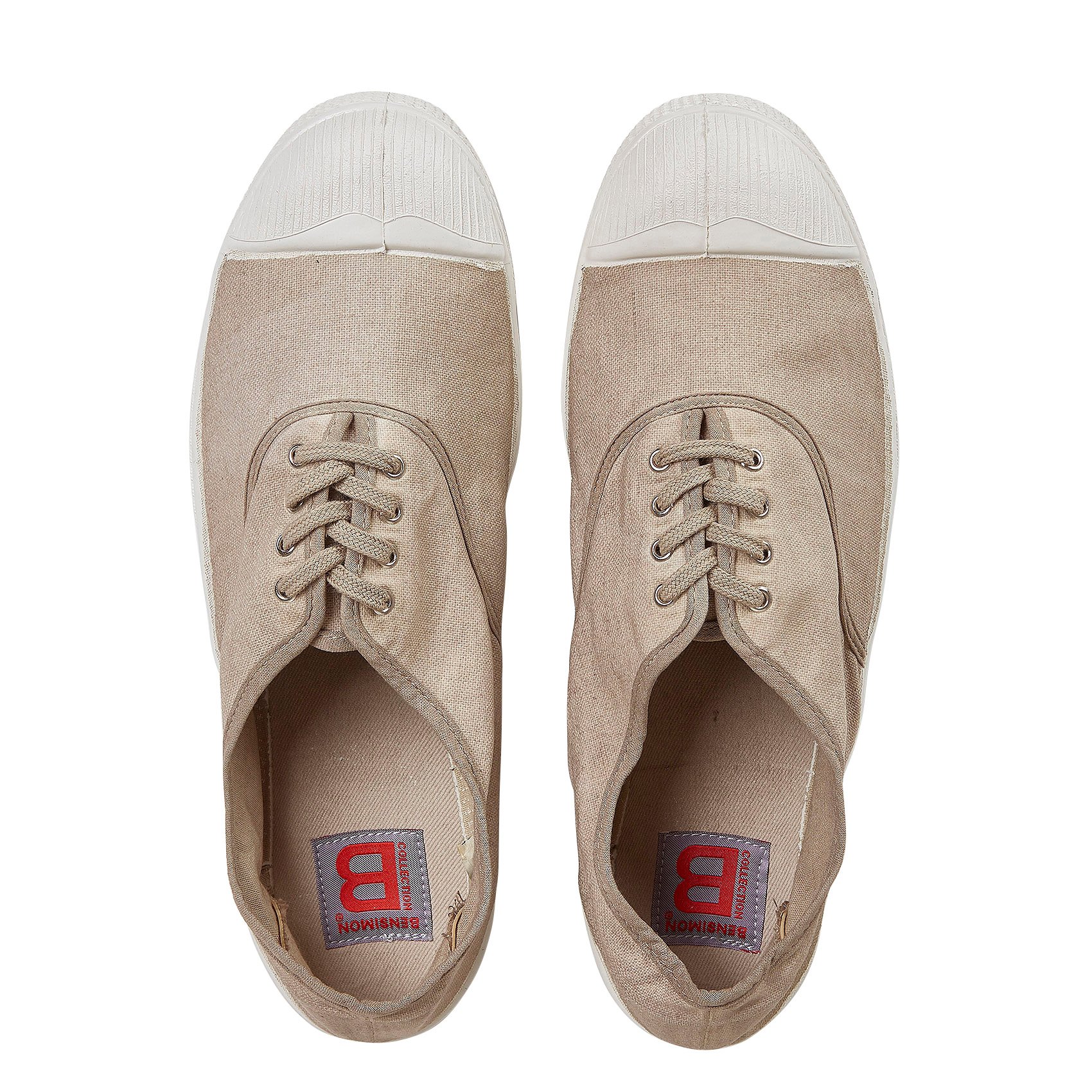 Sale Stoffen Gymschoenen Met Veters Coquille Bensimon - Heren | Place des  Tendances