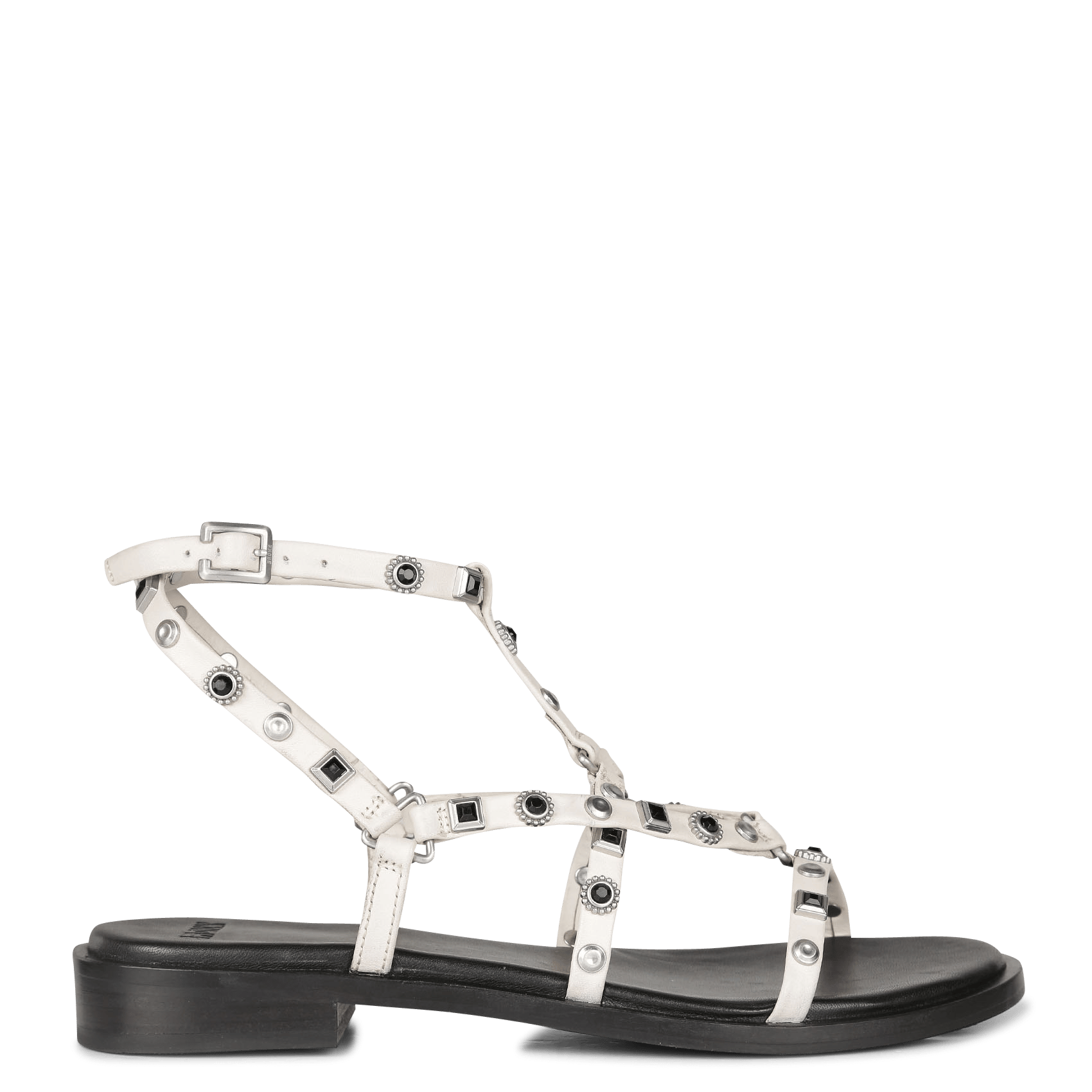 Xsensible Stretchwalker Dames Sandalen Wit combi H gesp sandaal ls | Van  den Assem
