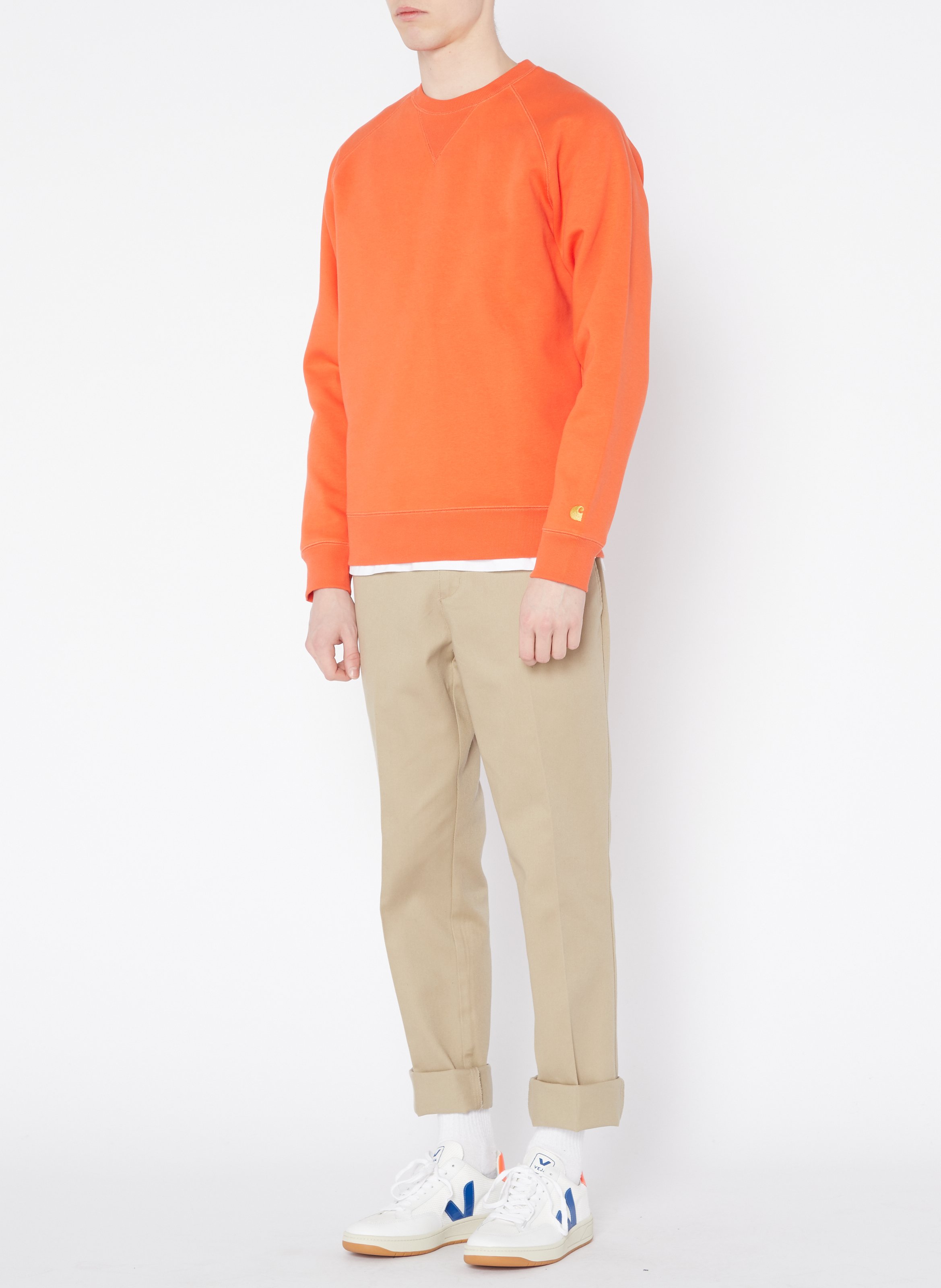 Sale T-shirt White-gold Carhartt Wip 