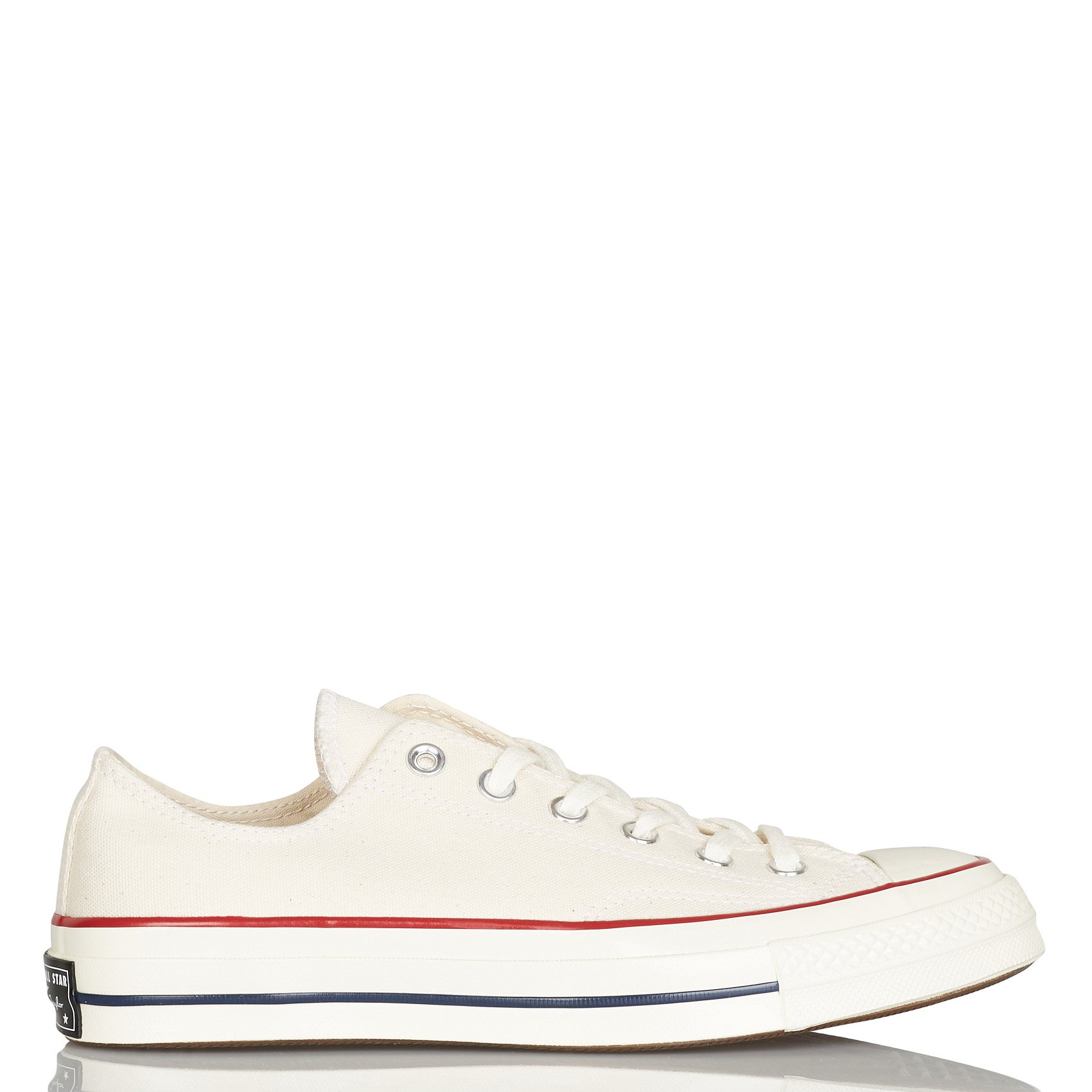 Sale Converse Chuck 70 - Stoffen Gymschoenen Parchment/garnet/egret Converse  - Dames | Place des Tendances