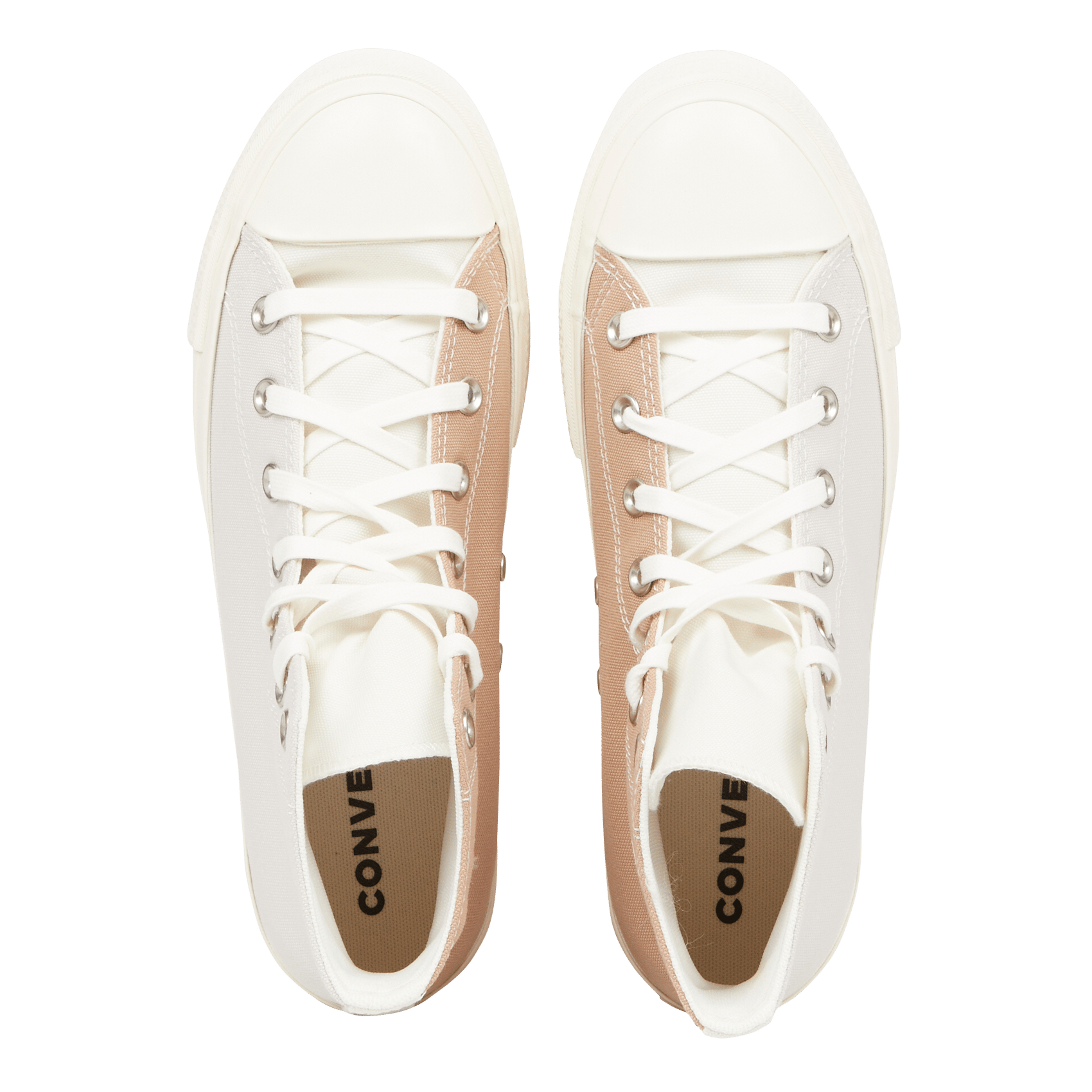 chuck taylor all star platform high top beige