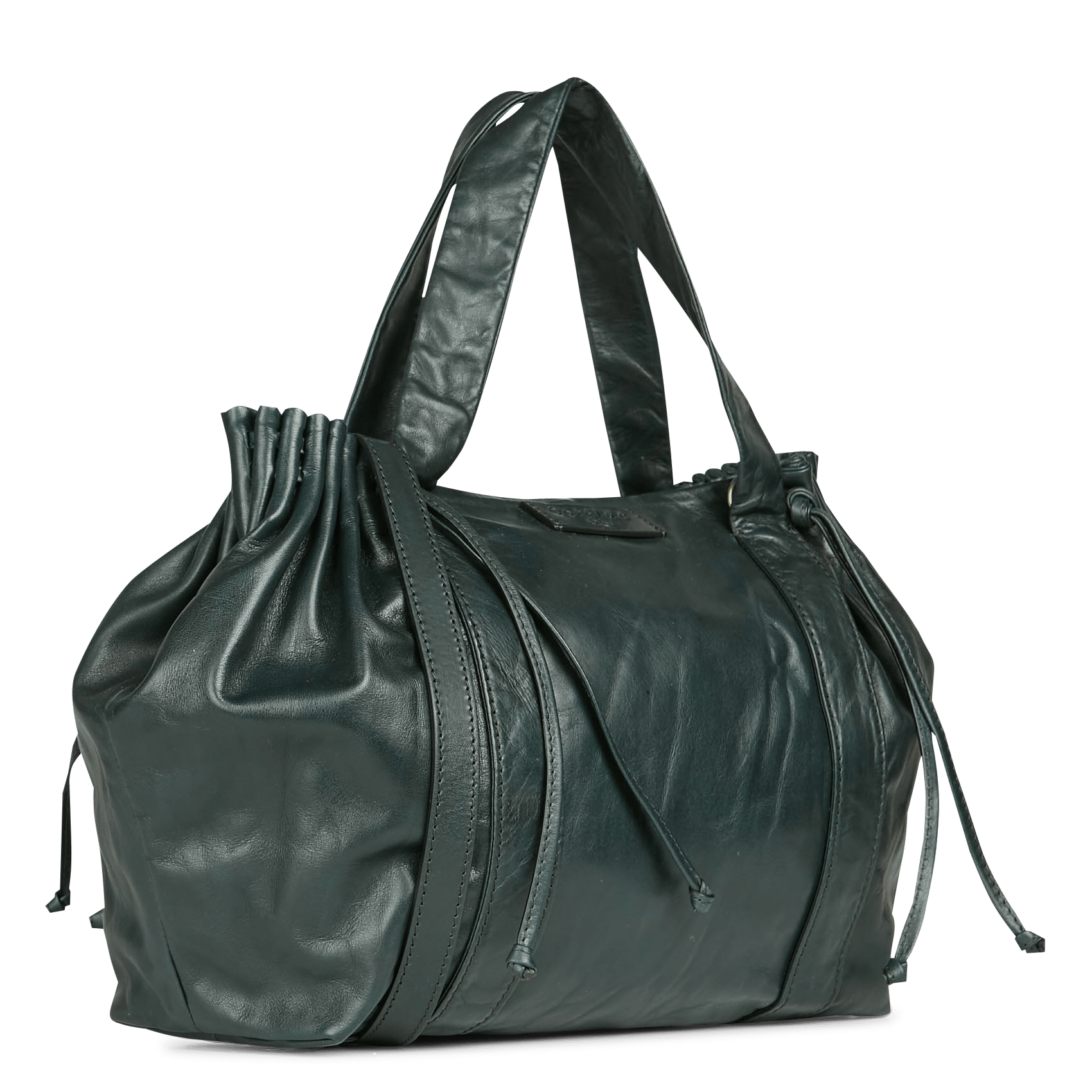 Leren Tas Met Rits Fougere Cotelac - Dames | Place des Tendances