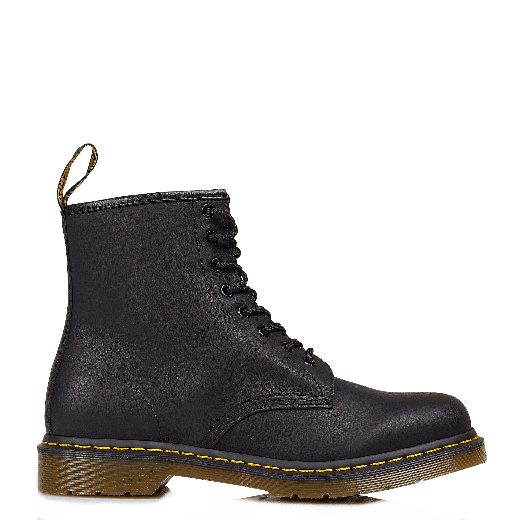 Sale Lakleren Boots 1460 Greasy Black Greasy Dr. Martens - Heren | Place  des Tendances