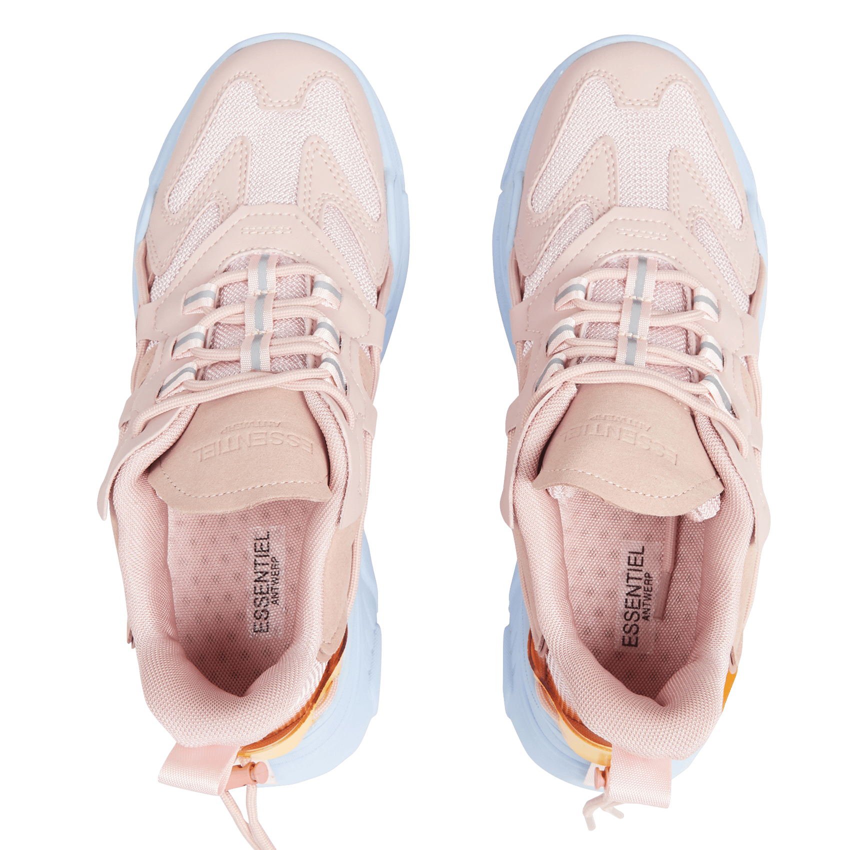 Lage Sneakers Met Dikke Zool Combo1 Cool Blue Essentiel Antwerp - Dames |  Place des Tendances