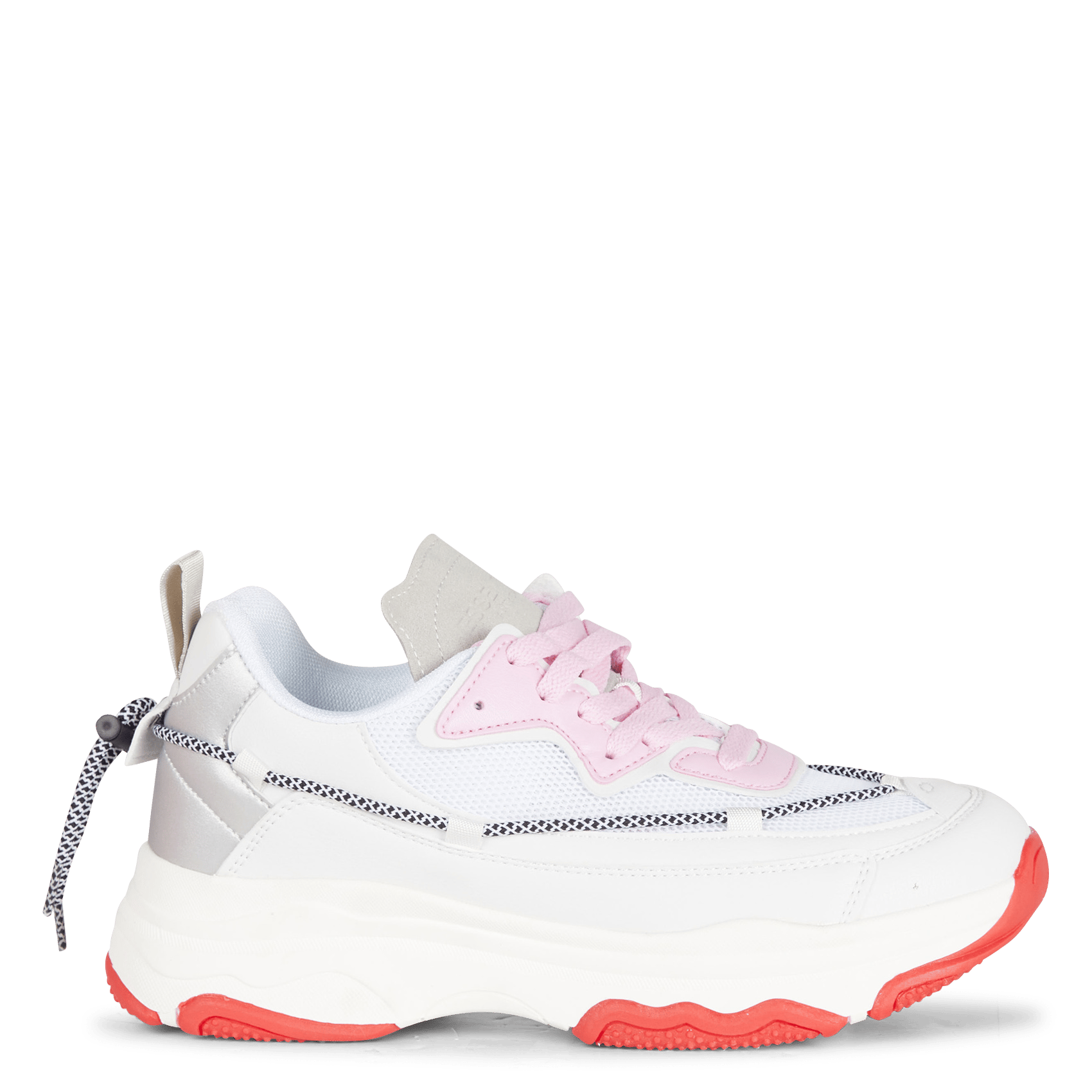 Vetersneakers Met Plateauzool Combo1 White Essentiel Antwerp - Dames |  Place des Tendances