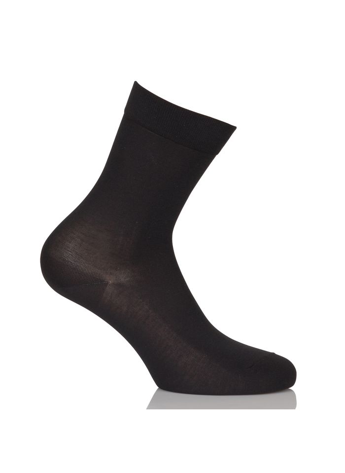 FALKE Extra zachte katoenen sokken | Zwart
