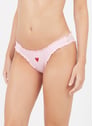 GERMAINE DES PRES ROSE BRODEE Roze