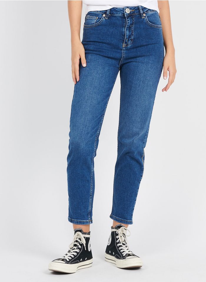 GRACE ET MILA Slim-fit jeans  katoenblend | Jeans stone