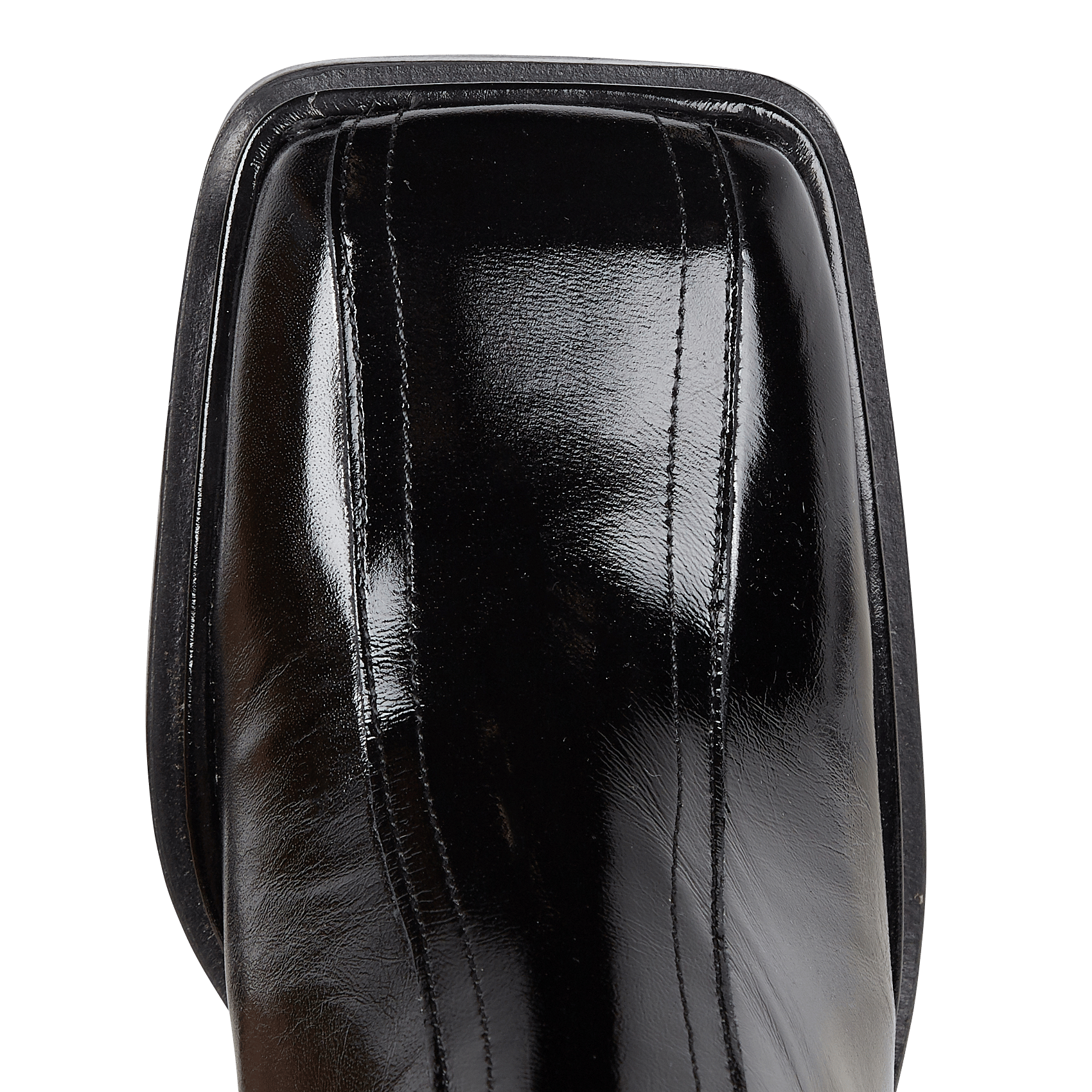 Lakleren Laarzen Met Vierkante Neus Noir Jonak - Dames | Place des Tendances