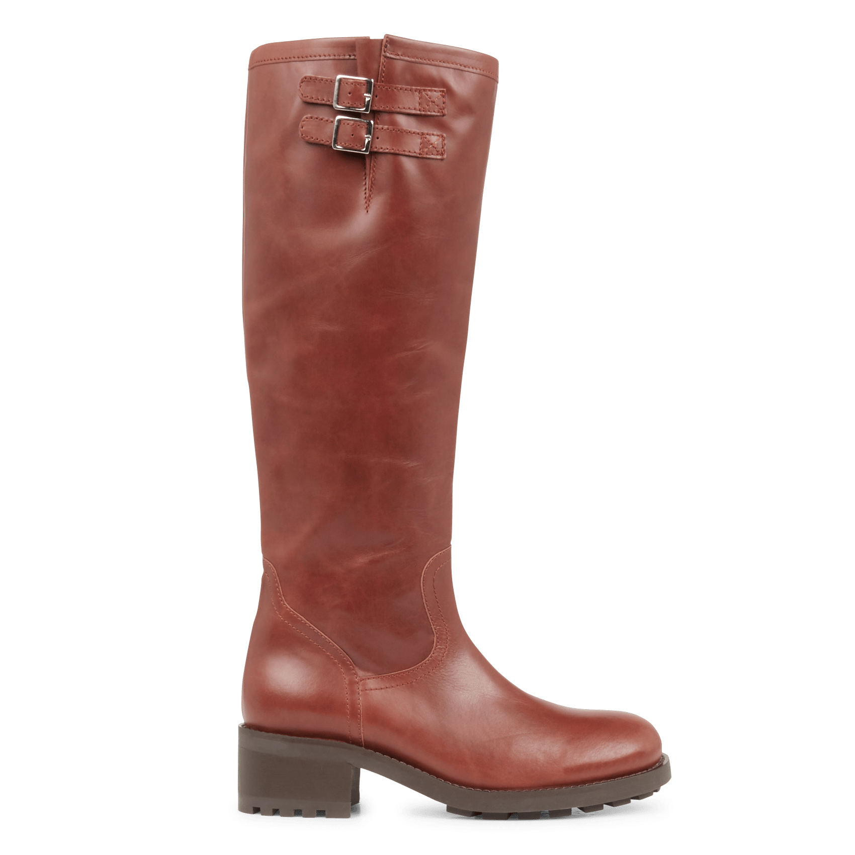 Sale Leren Laarzen Cognac Jonak - Dames | Place des Tendances