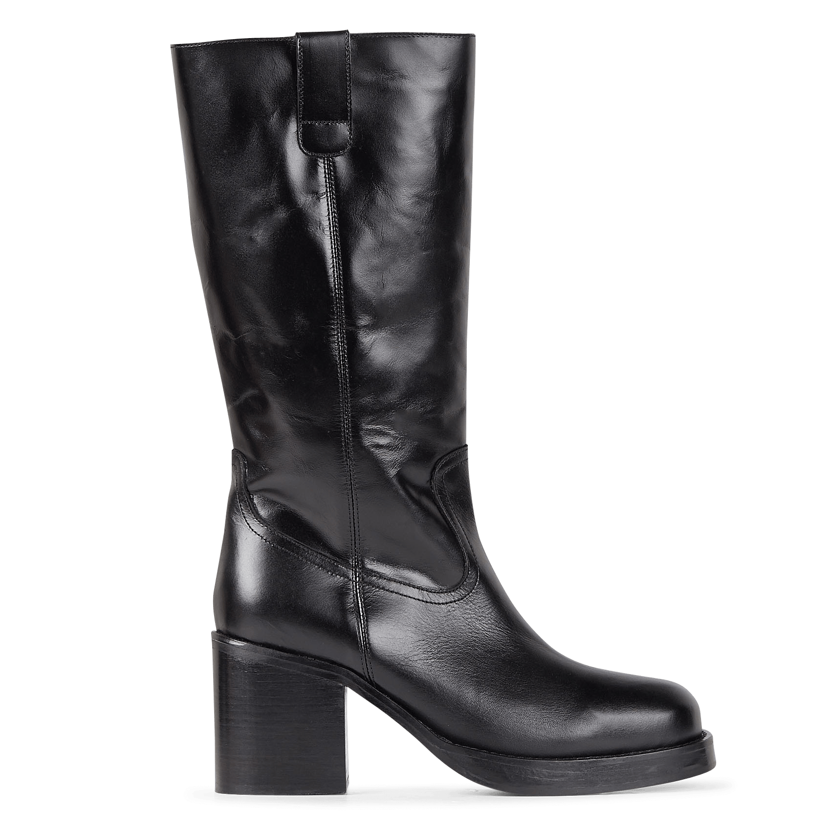 Halfhoge hak dames laarzen | KLEDING.nl