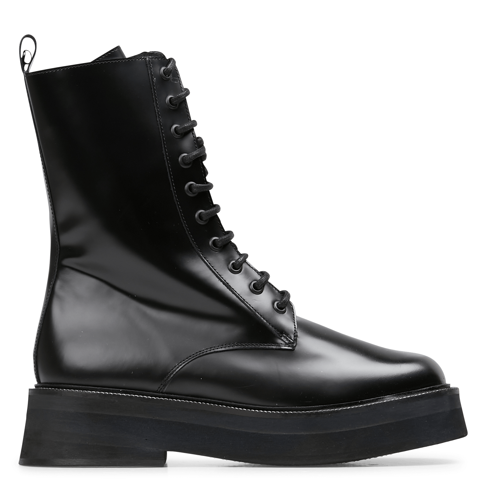 Sale Leren Veterboots Noir Jonak - Dames | Place des Tendances