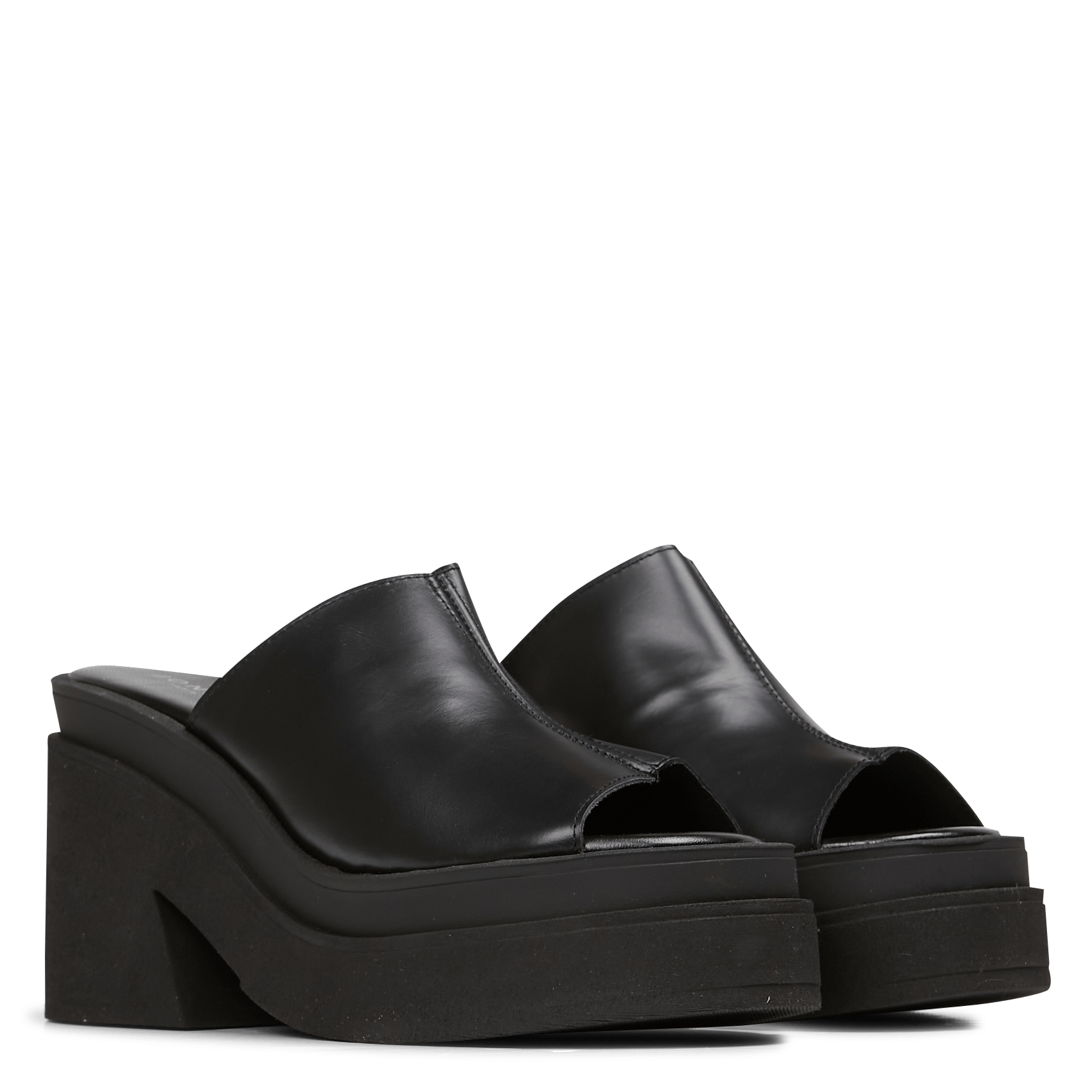 dames slippers met dikke zool