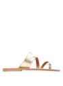 K JACQUES LAME PLATINE Goudkleurige