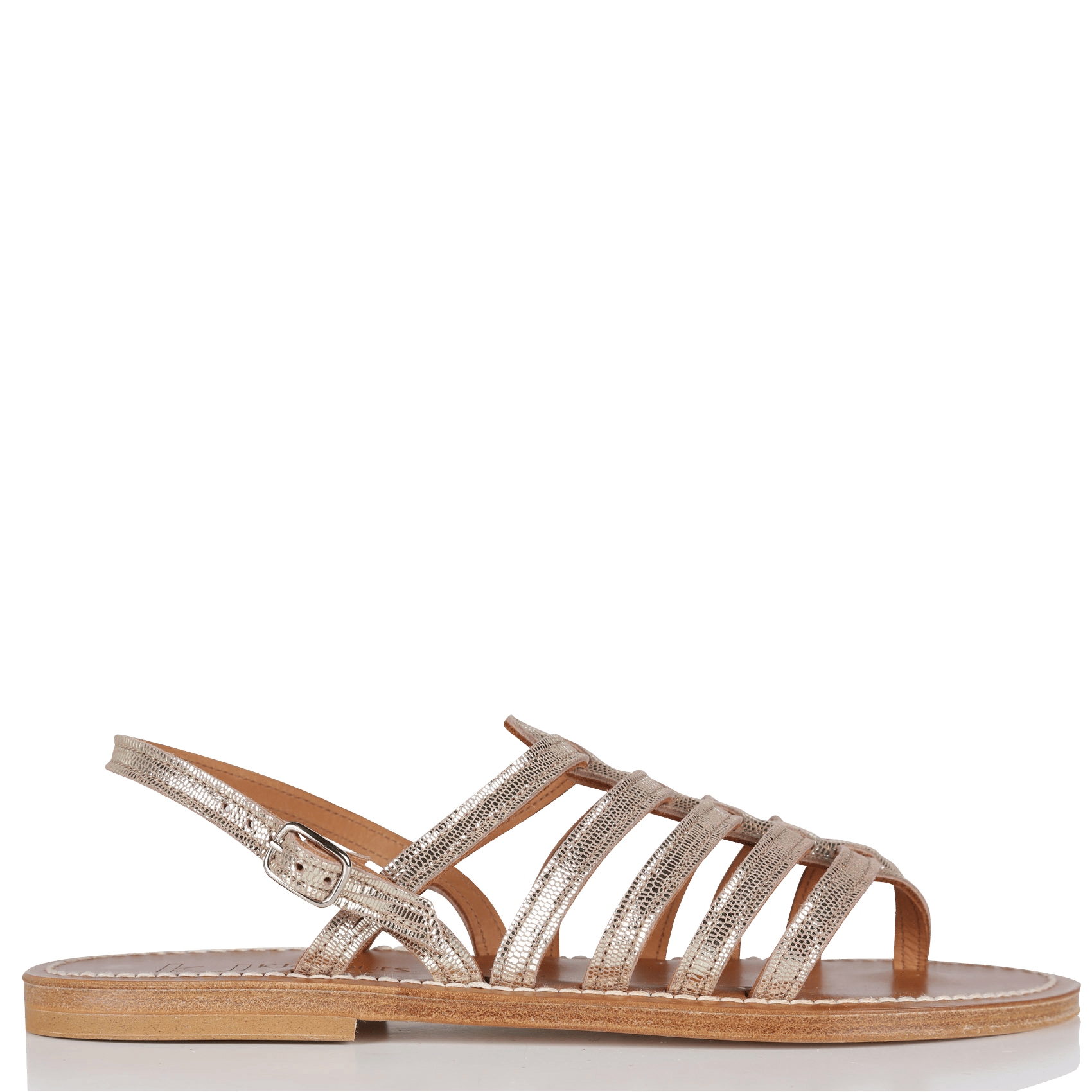 Sale Leren Spartaanse Sandalen Disco Platine K Jacques - Dames | Place des  Tendances