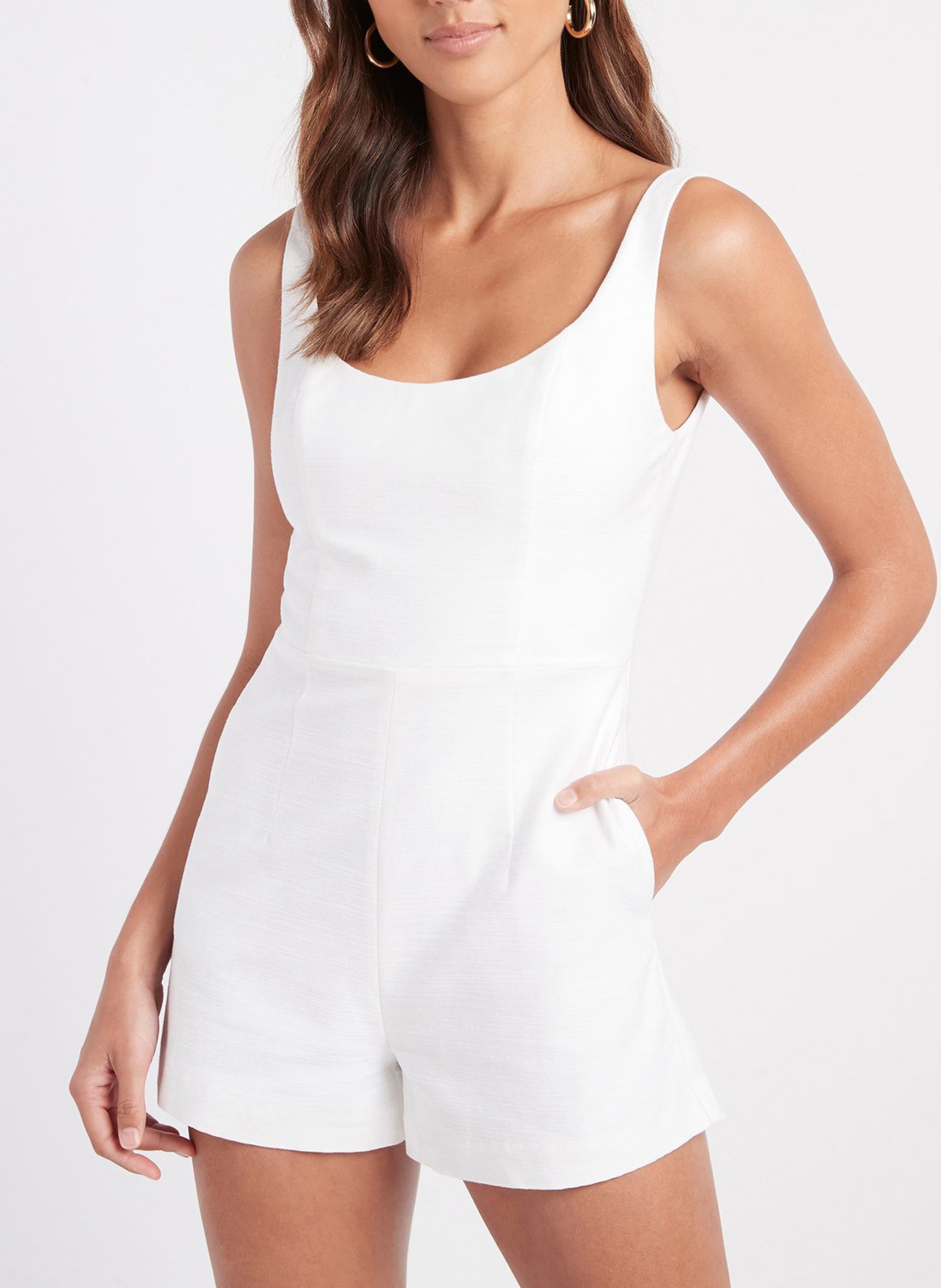 Playsuit Blanc Kookai Dames Place des Tendances