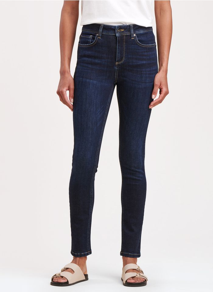 LA FEE MARABOUTEE Slim-fit jeans van biokatoen | Jeans onbewerkt