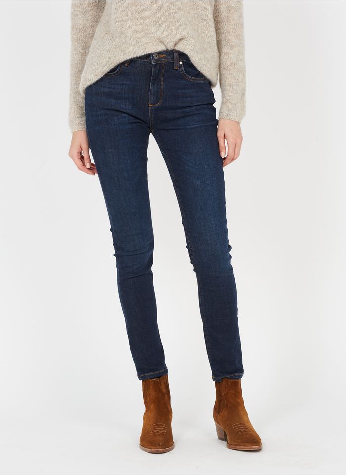 LA FEE MARABOUTEE Slim fit jeans van biologische katoenmix Jeans onbewerkt