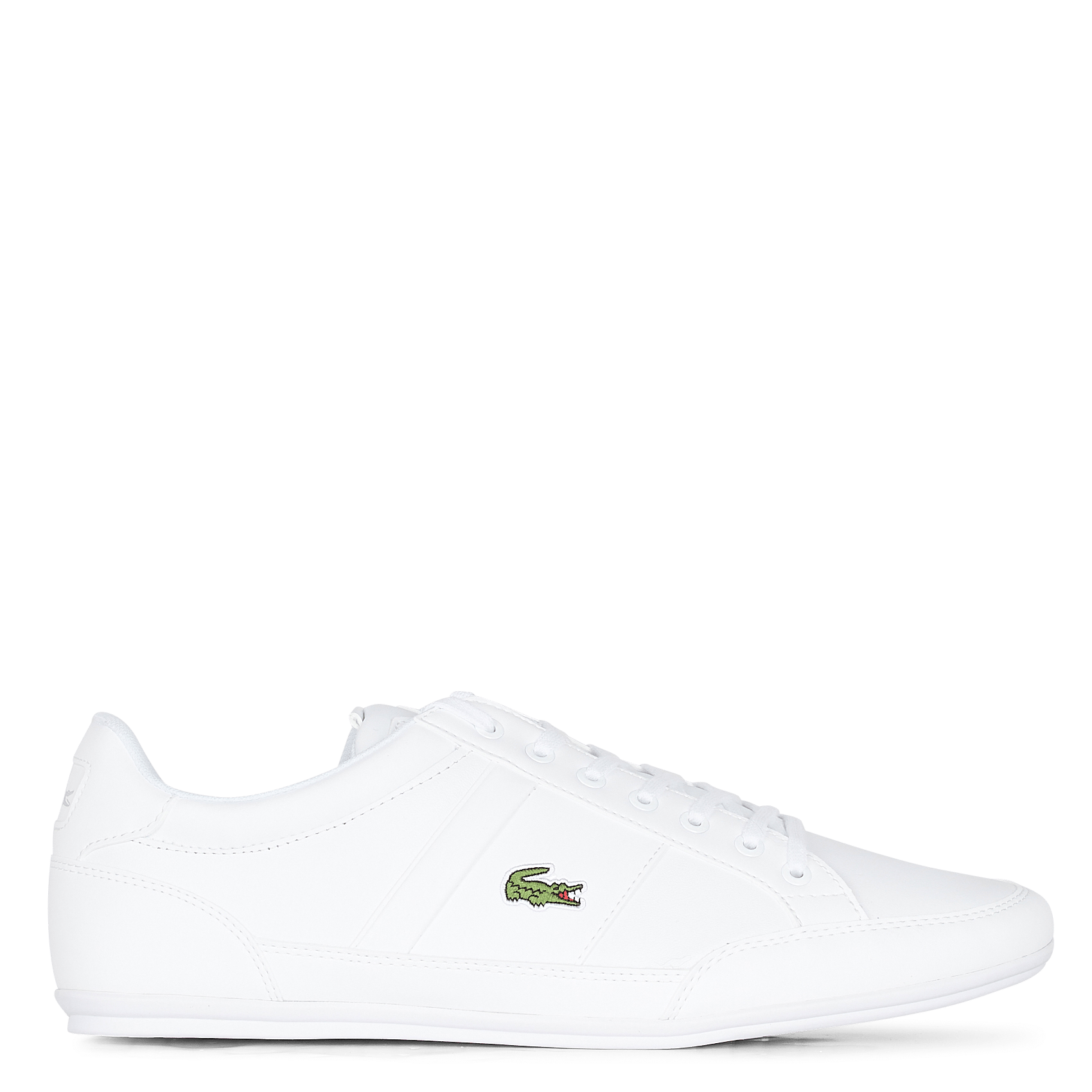 Lage Sneakers Van Leermix Wht-nvy-red Lacoste - Heren | Place des Tendances