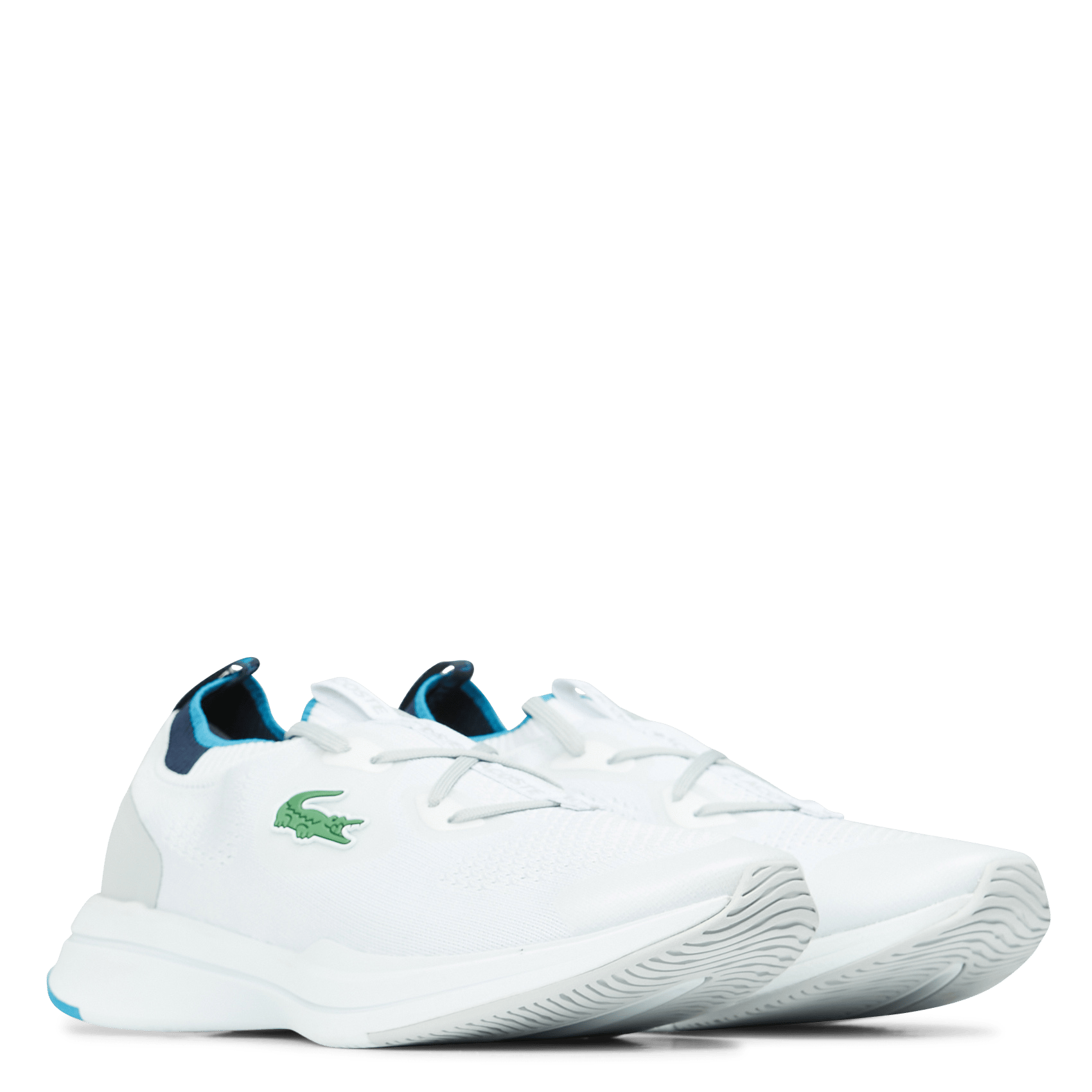 Lacoste Lerond 0722 1 Kinderen Wit/Blauw Sneakers