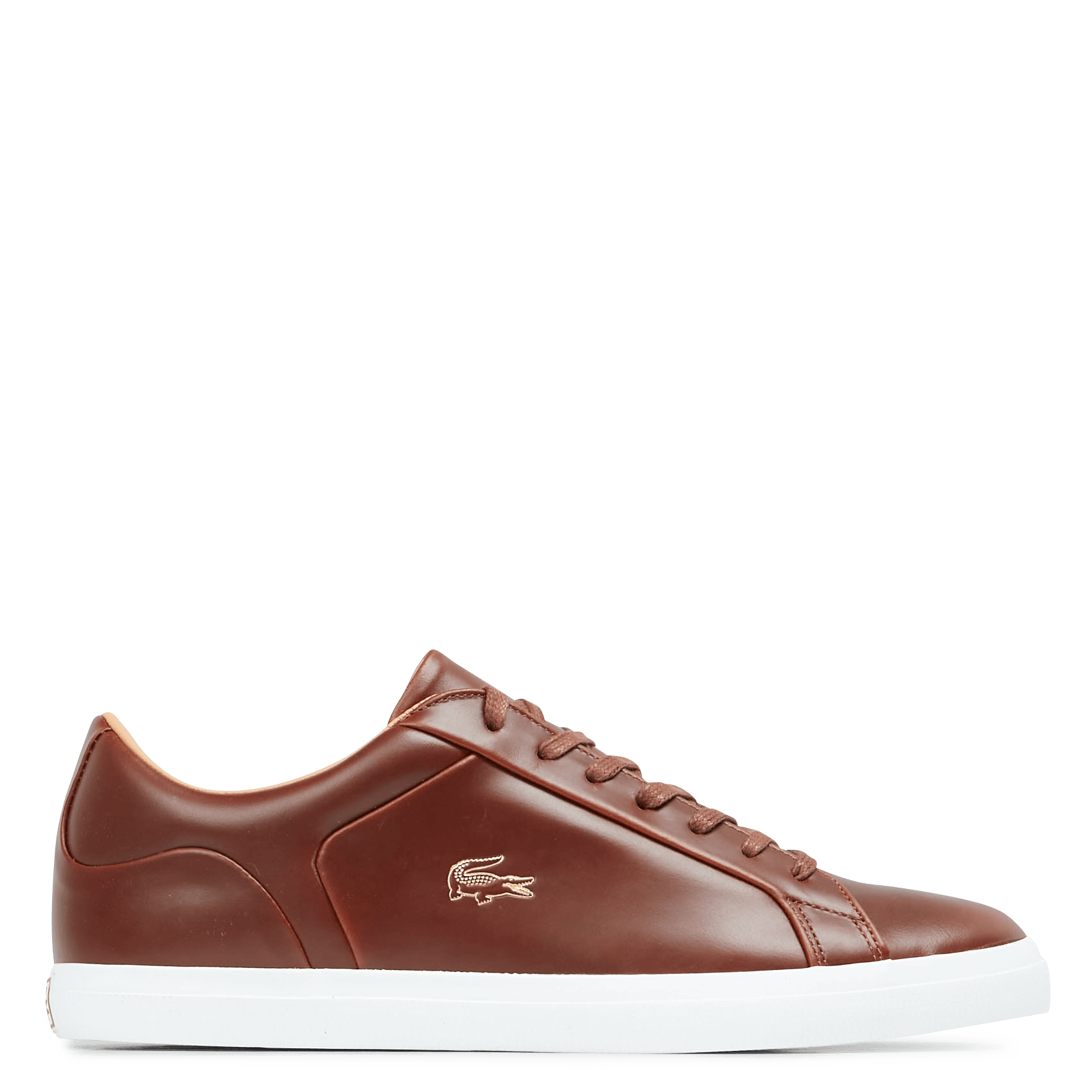 Leren Sneakers - Lerond Brw/wht Lacoste - Heren | Place des Tendances