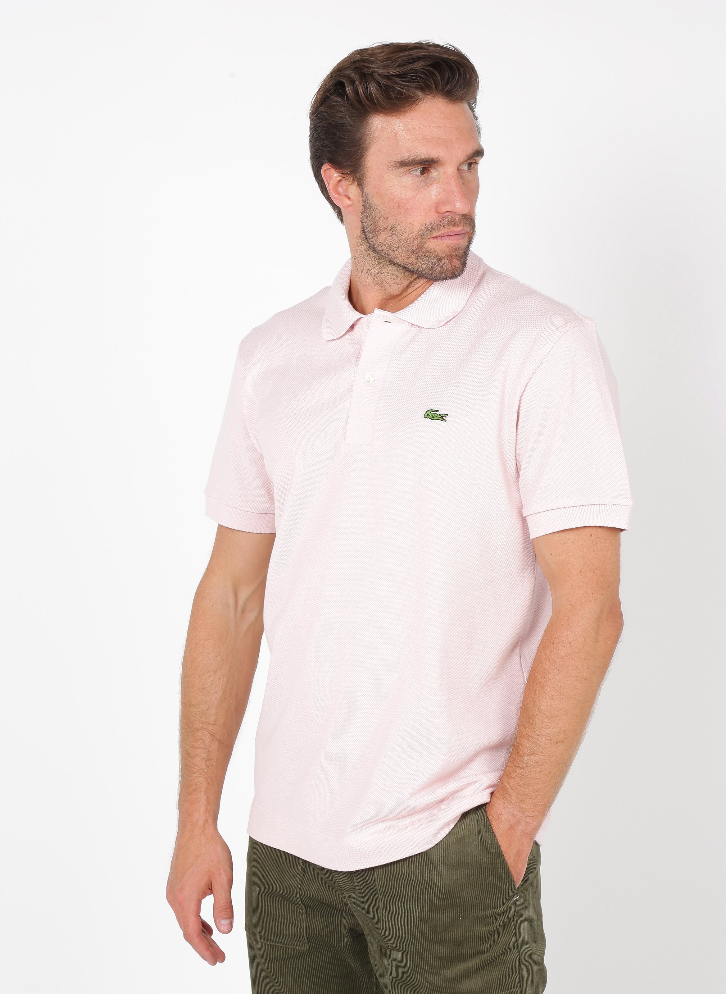 Sale Regular-fit, Katoenen Polo Nidus Lacoste - Heren | Place des Tendances