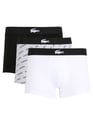LACOSTE NOIR/ARGENT CHINE-BLANC Grijs
