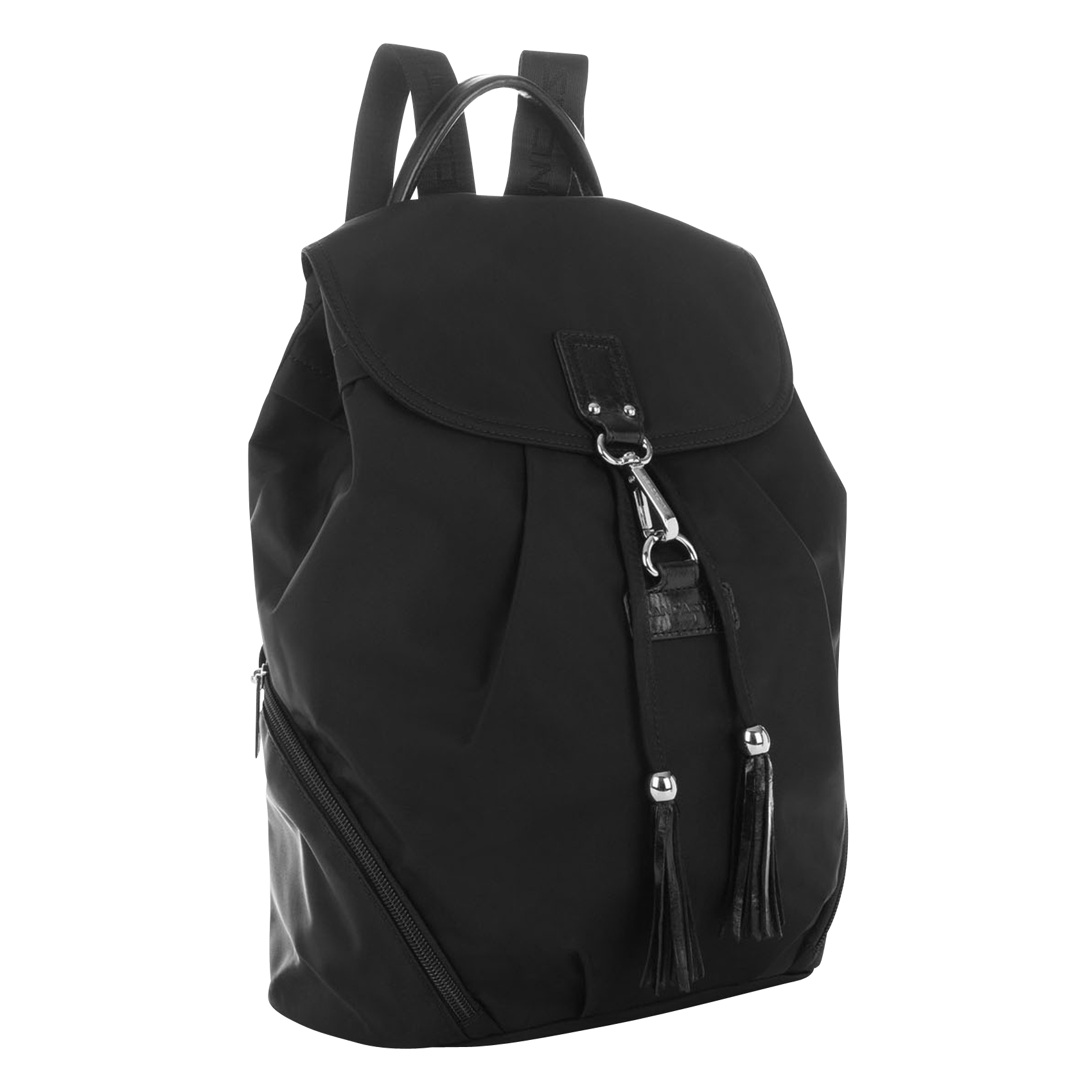 Desigual Back_Basic modulaire accessoires voor dames: nylon rugzak, groot, zwart, eenheidsmaat, zwart., Eén maat