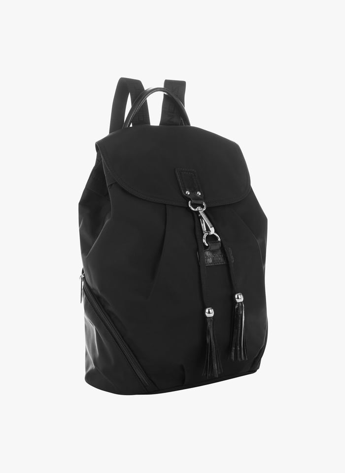 Desigual Back_Basic modulaire accessoires voor dames: nylon rugzak, groot, zwart, eenheidsmaat, zwart., Eén maat Desigual Back_Basic modulaire accessoires voor dames: nylon rugzak, groot, zwart, eenheidsmaat, zwart., Eén maat