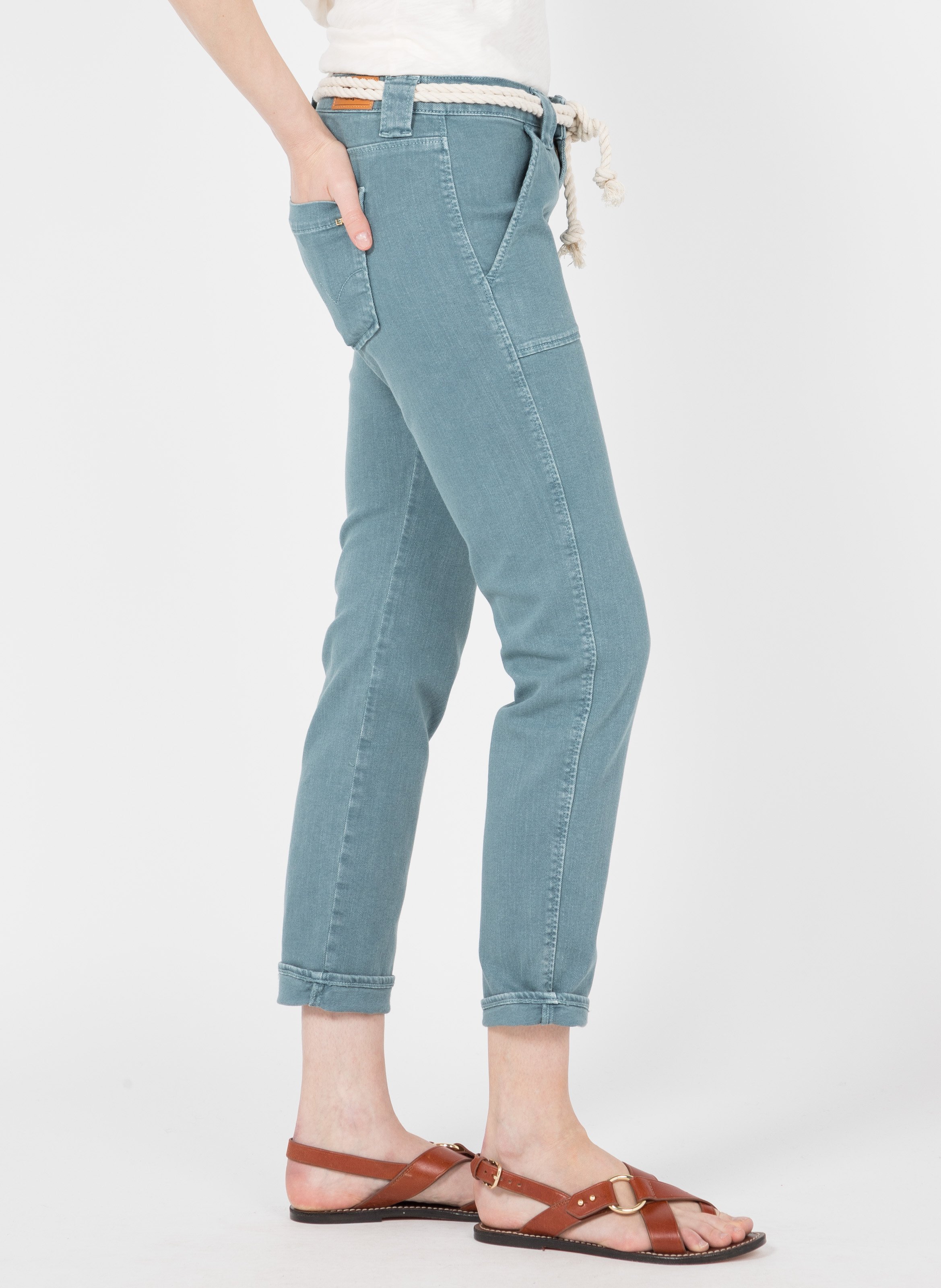Boyfit Jeans Van Katoenmix Cloudy Le Temps Des Cerises - Dames | Place des  Tendances