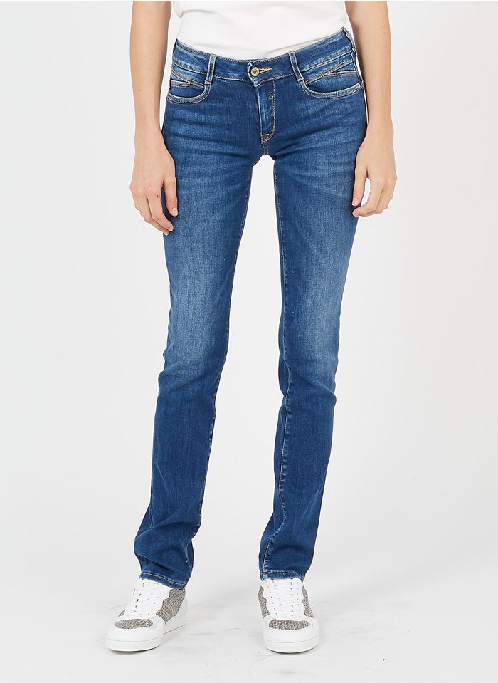 LE TEMPS DES CERISES Rechte jeans | Blauw